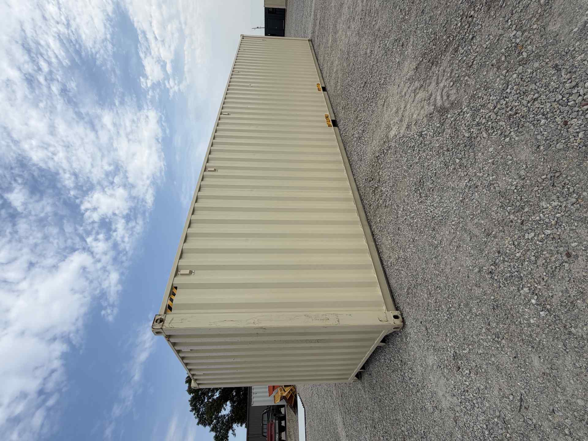 Rear corner view of the product