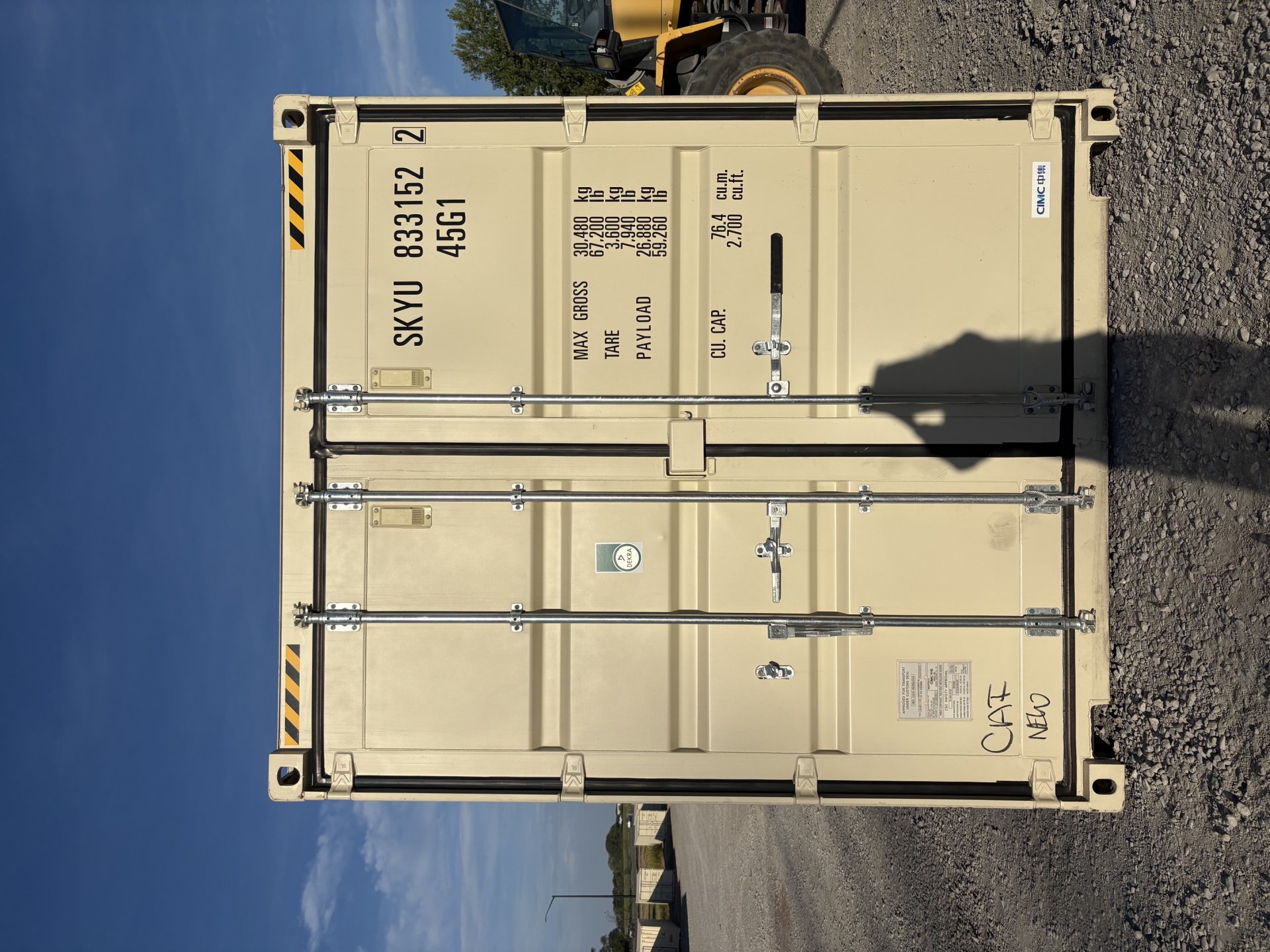 Front view of the product