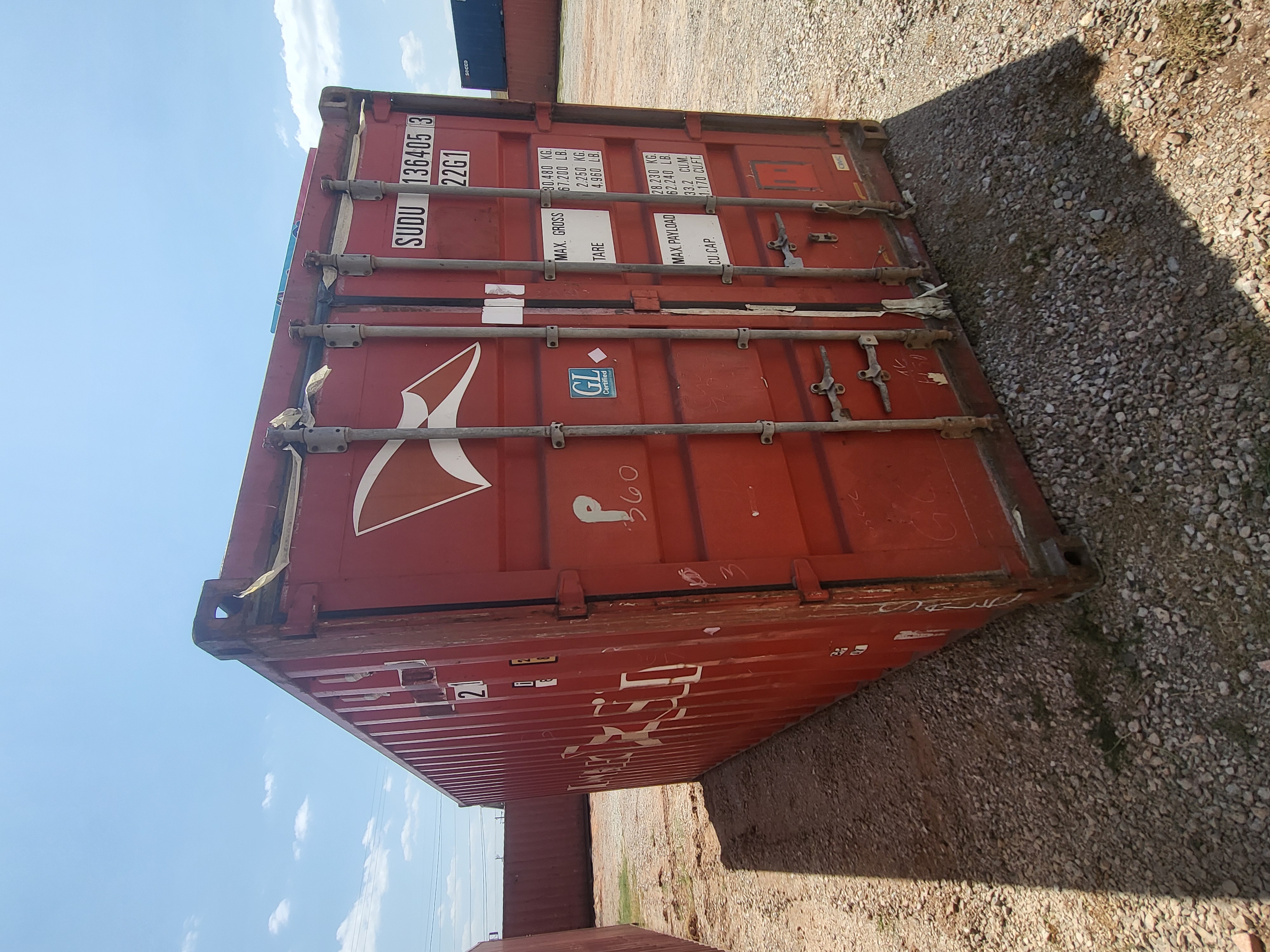Front corner view of the product