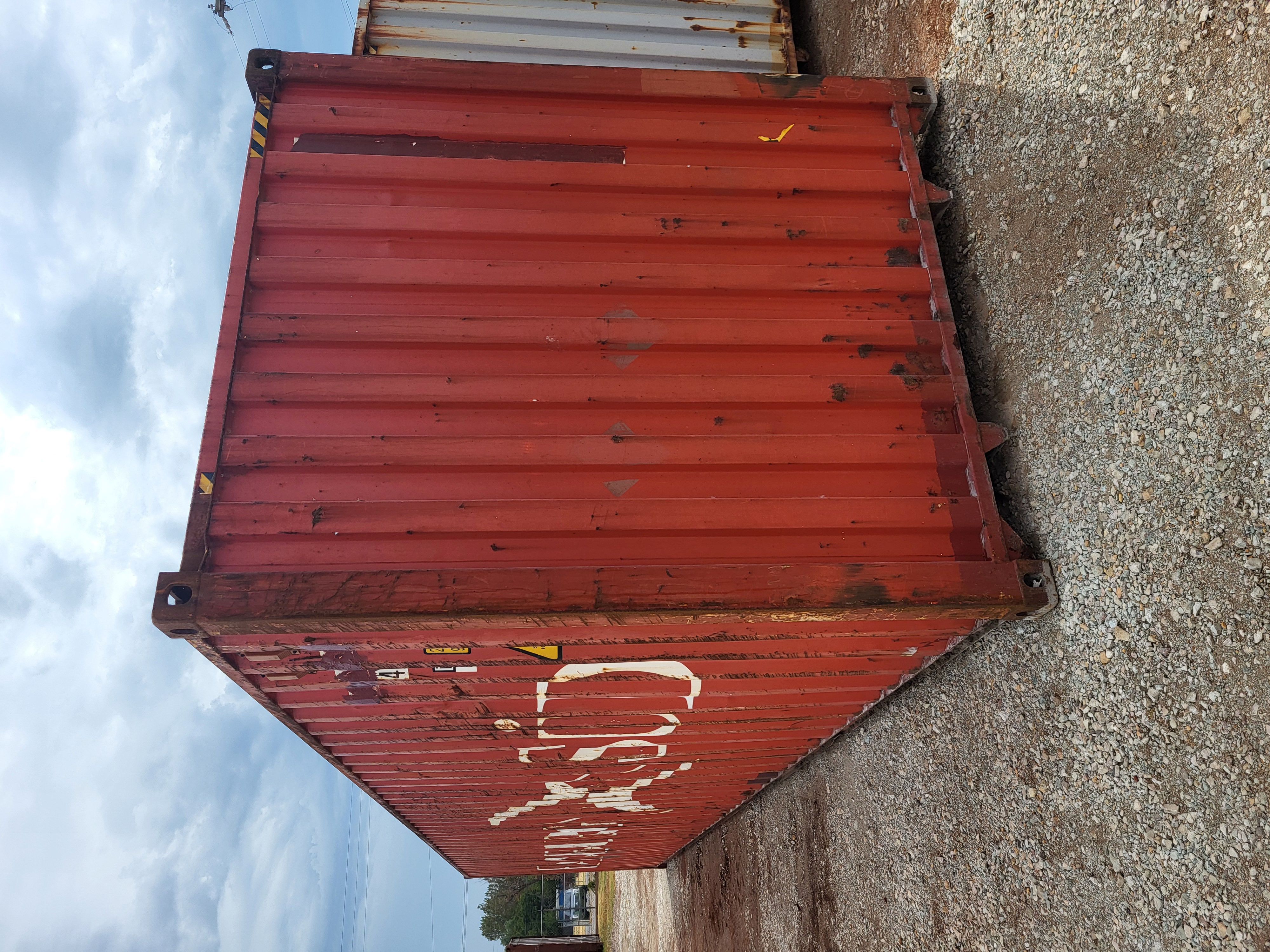 Rear corner view of the product