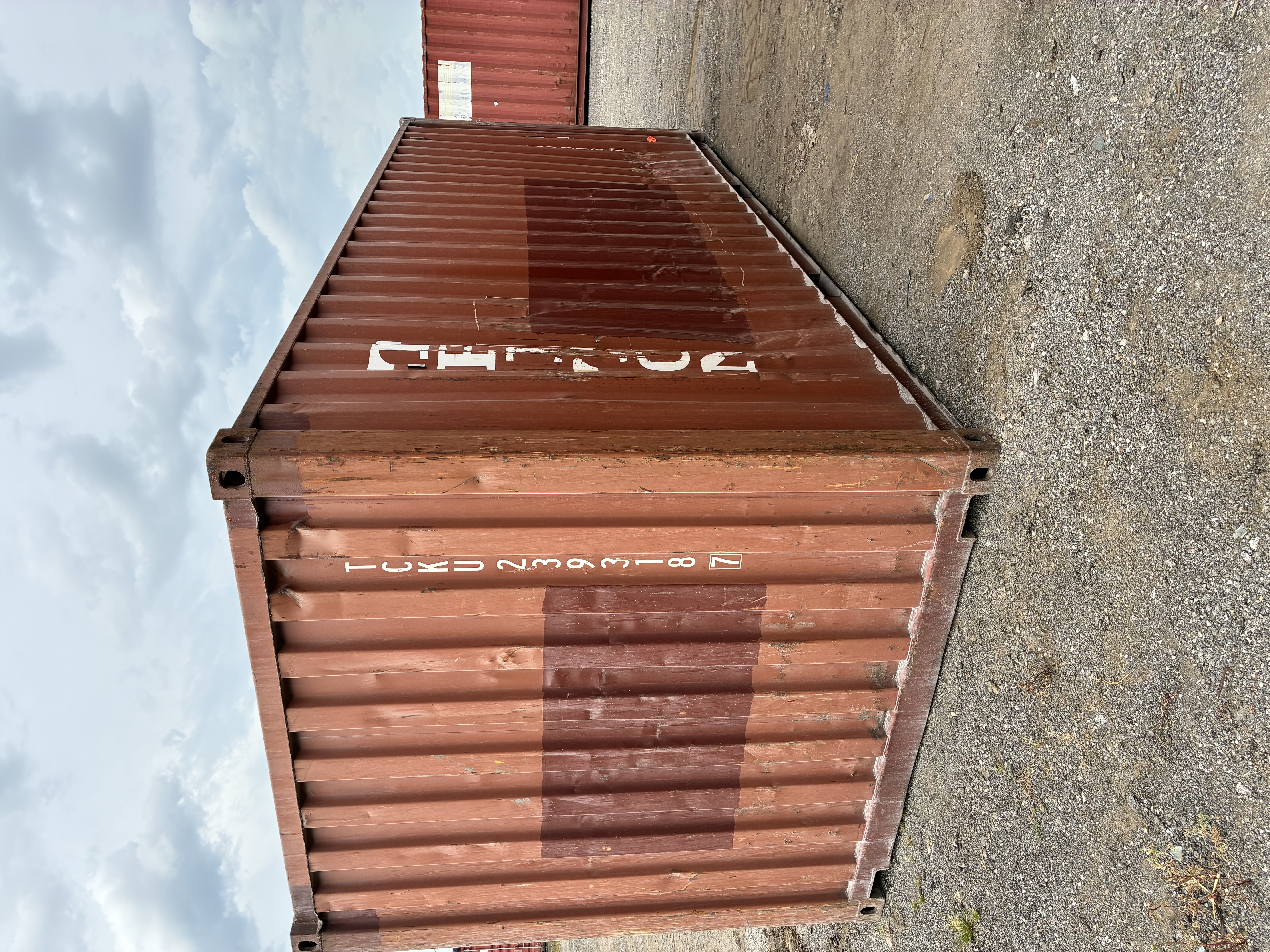 Rear corner view of the product