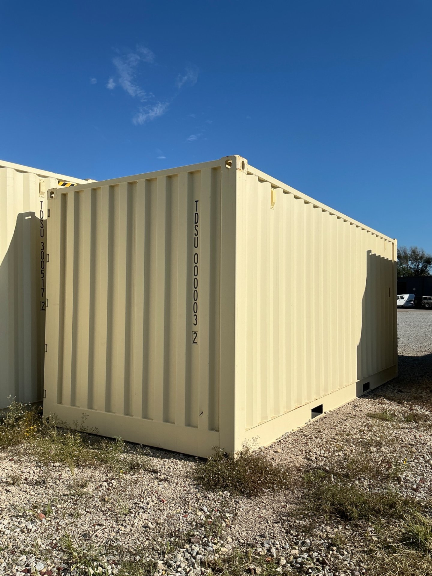 Rear corner view of the product