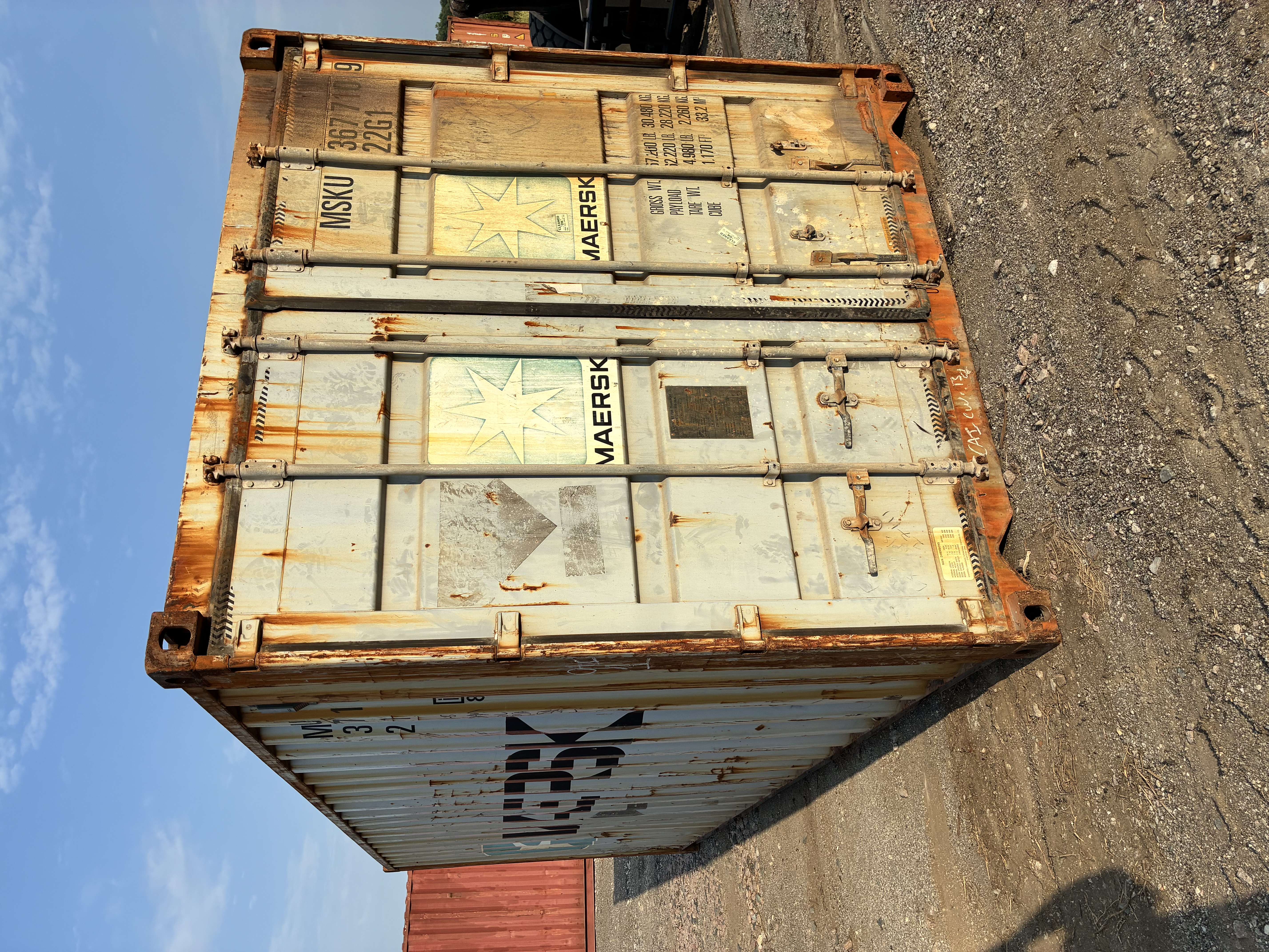 Front corner view of the product