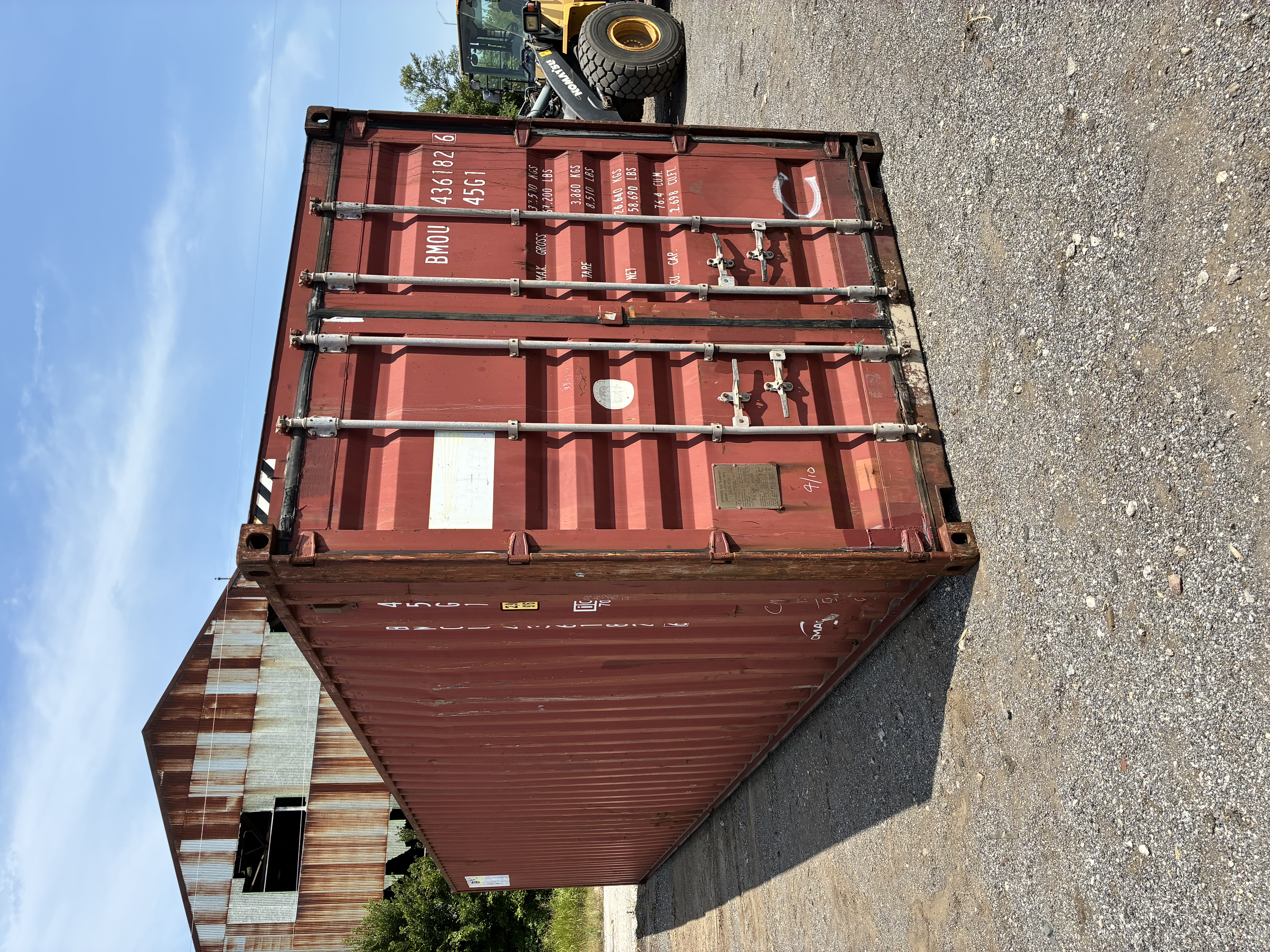 Front corner view of the product