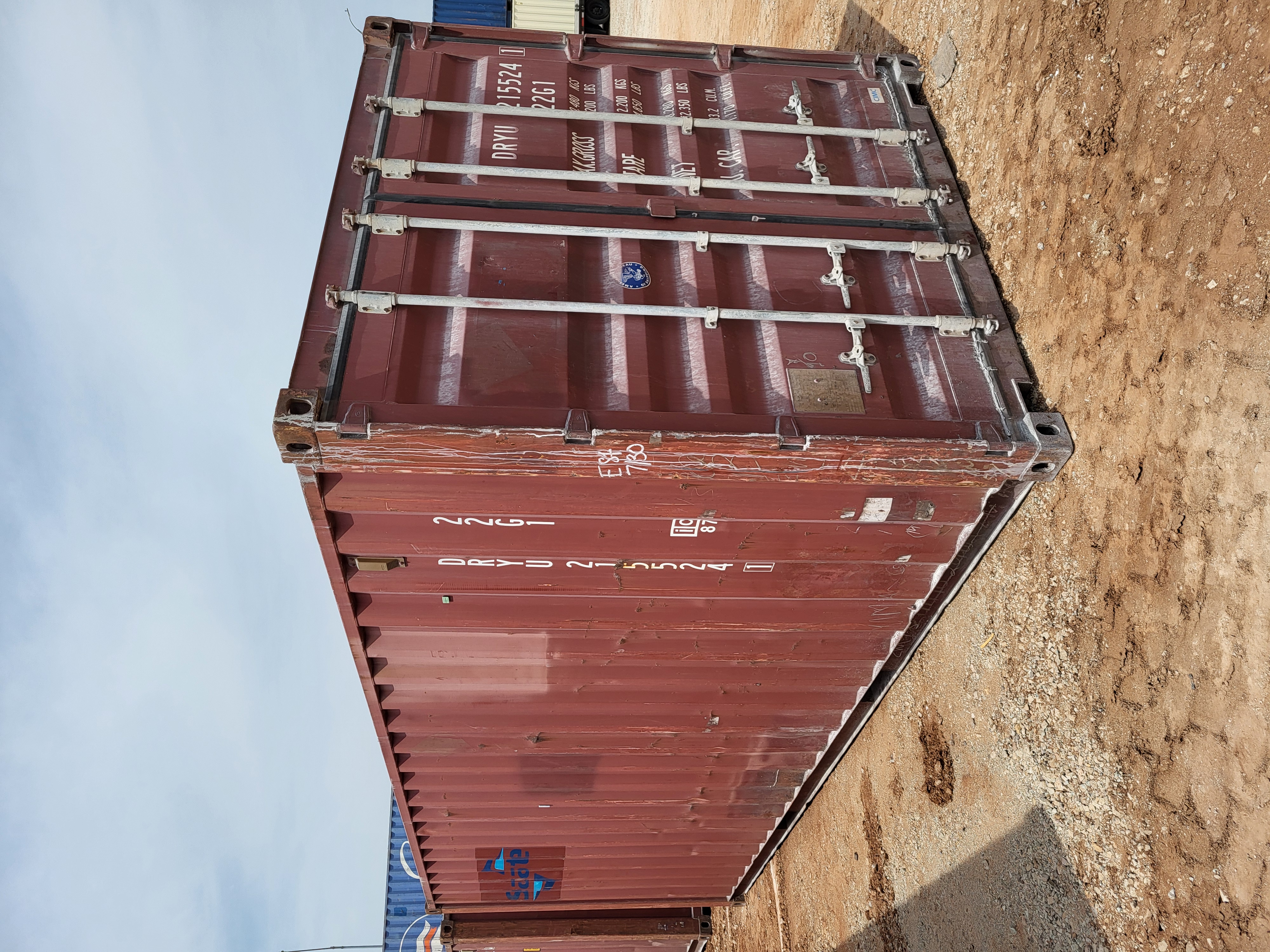 Front corner view of the product