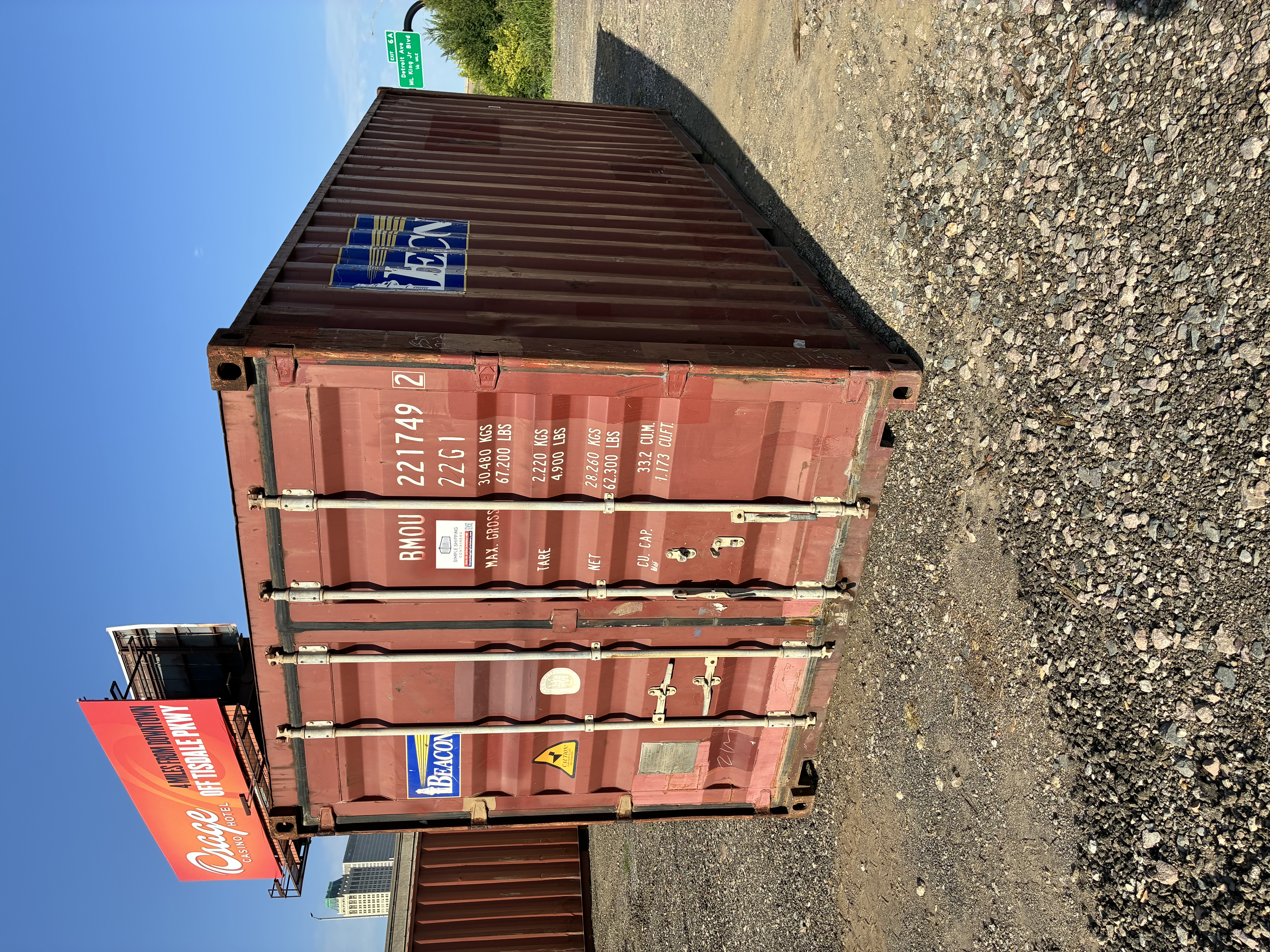 Front view of the product