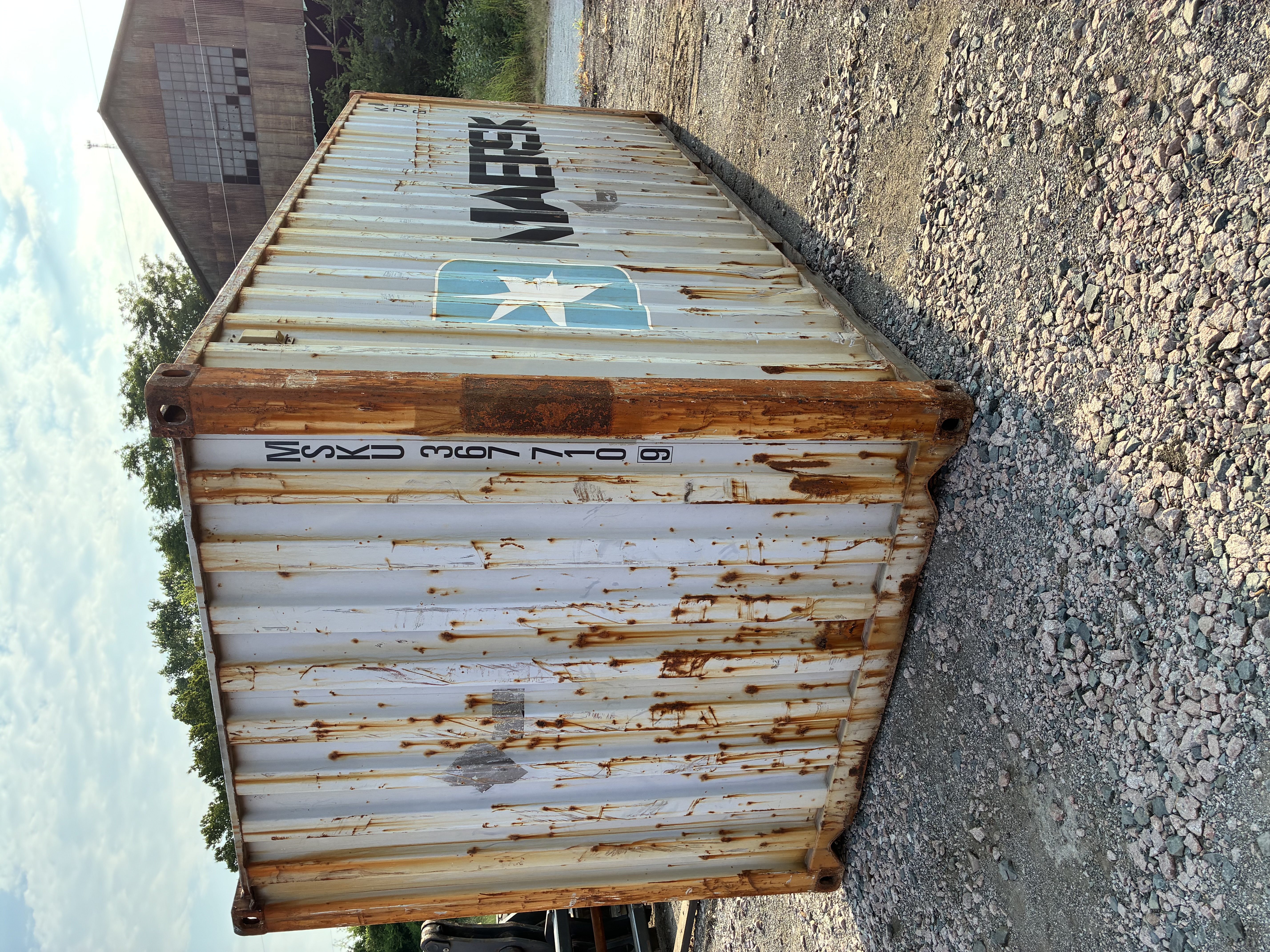 Rear corner view of the product
