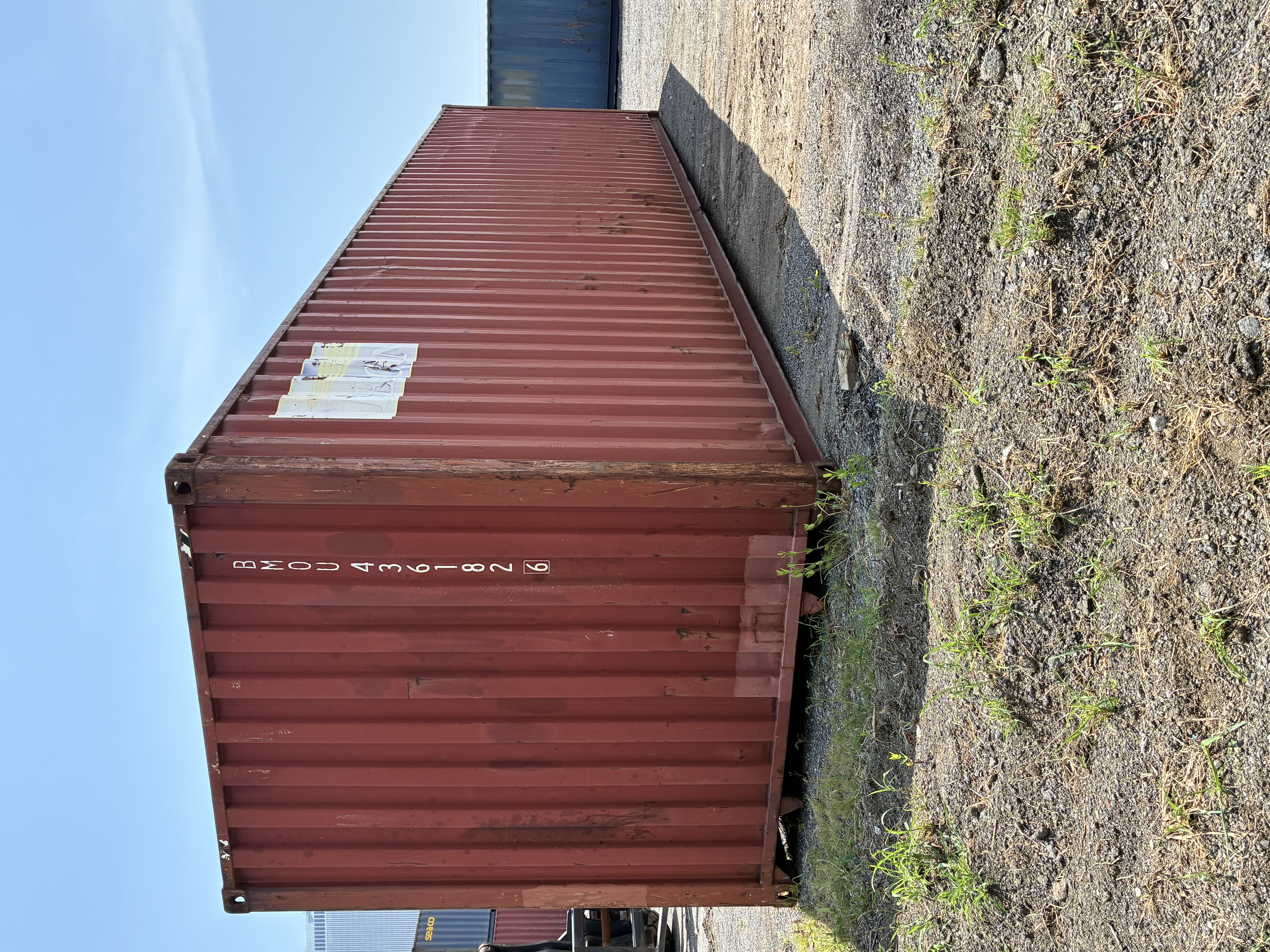 Rear corner view of the product