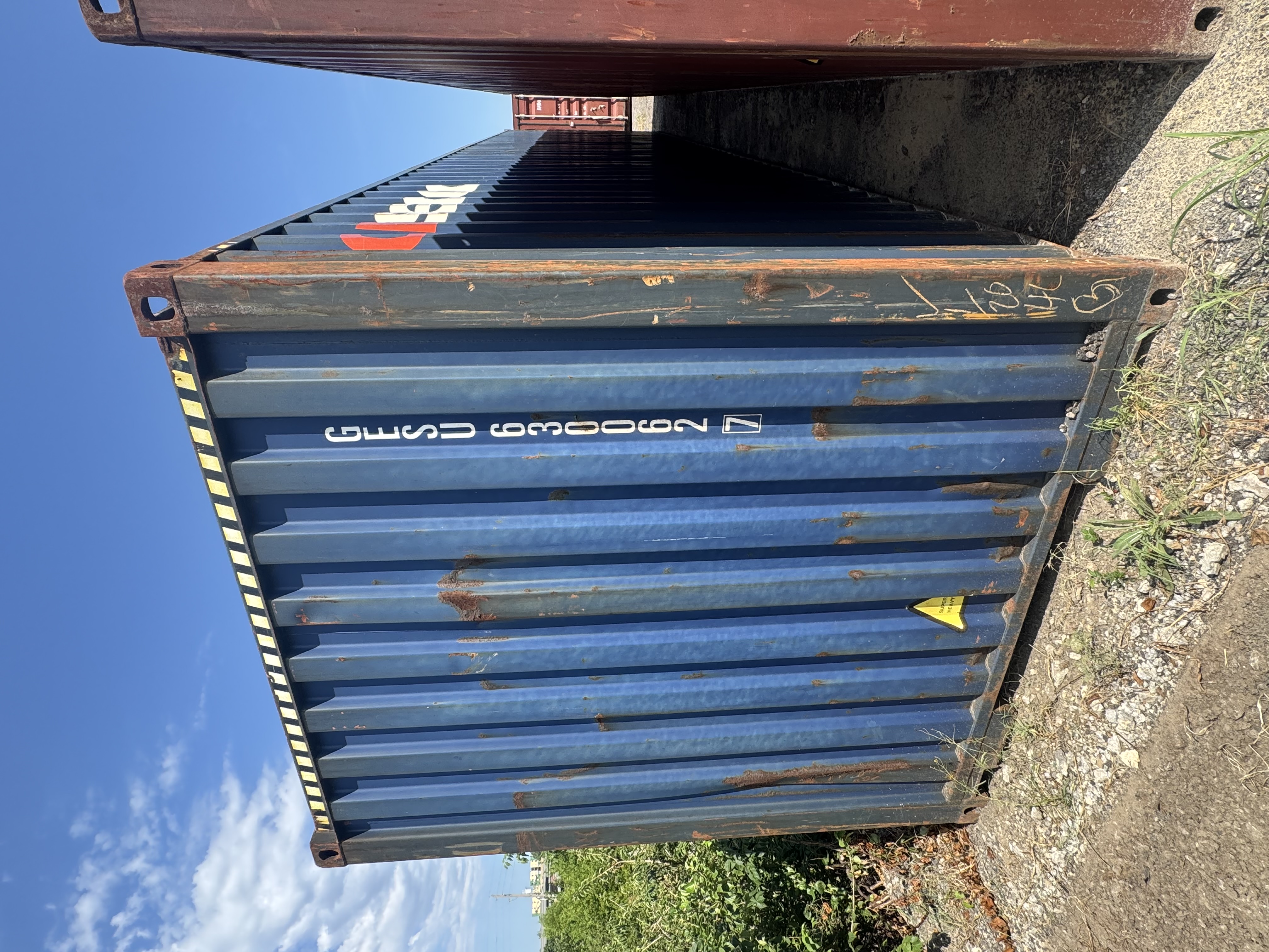 Rear corner view of the product