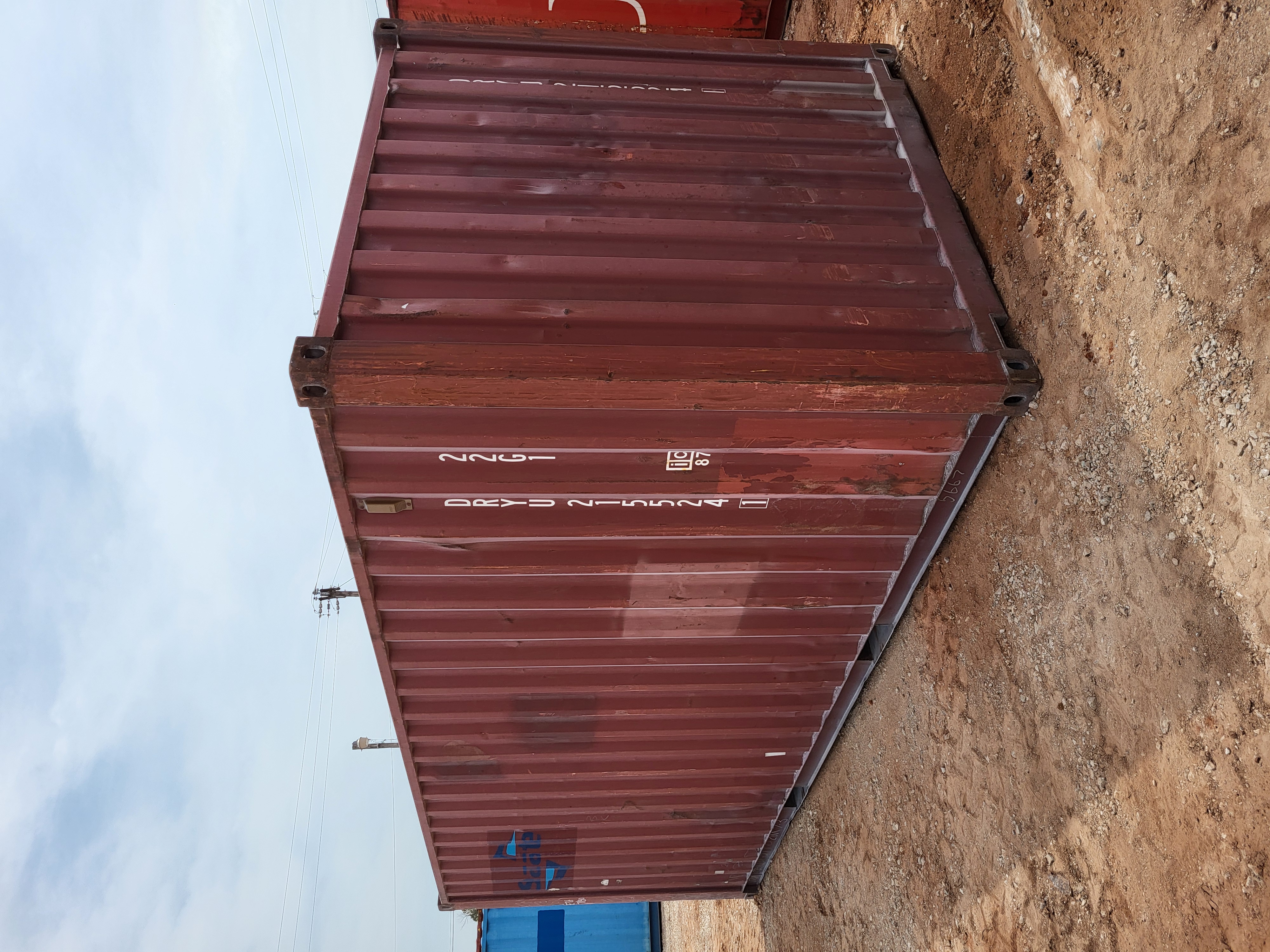 Rear corner view of the product