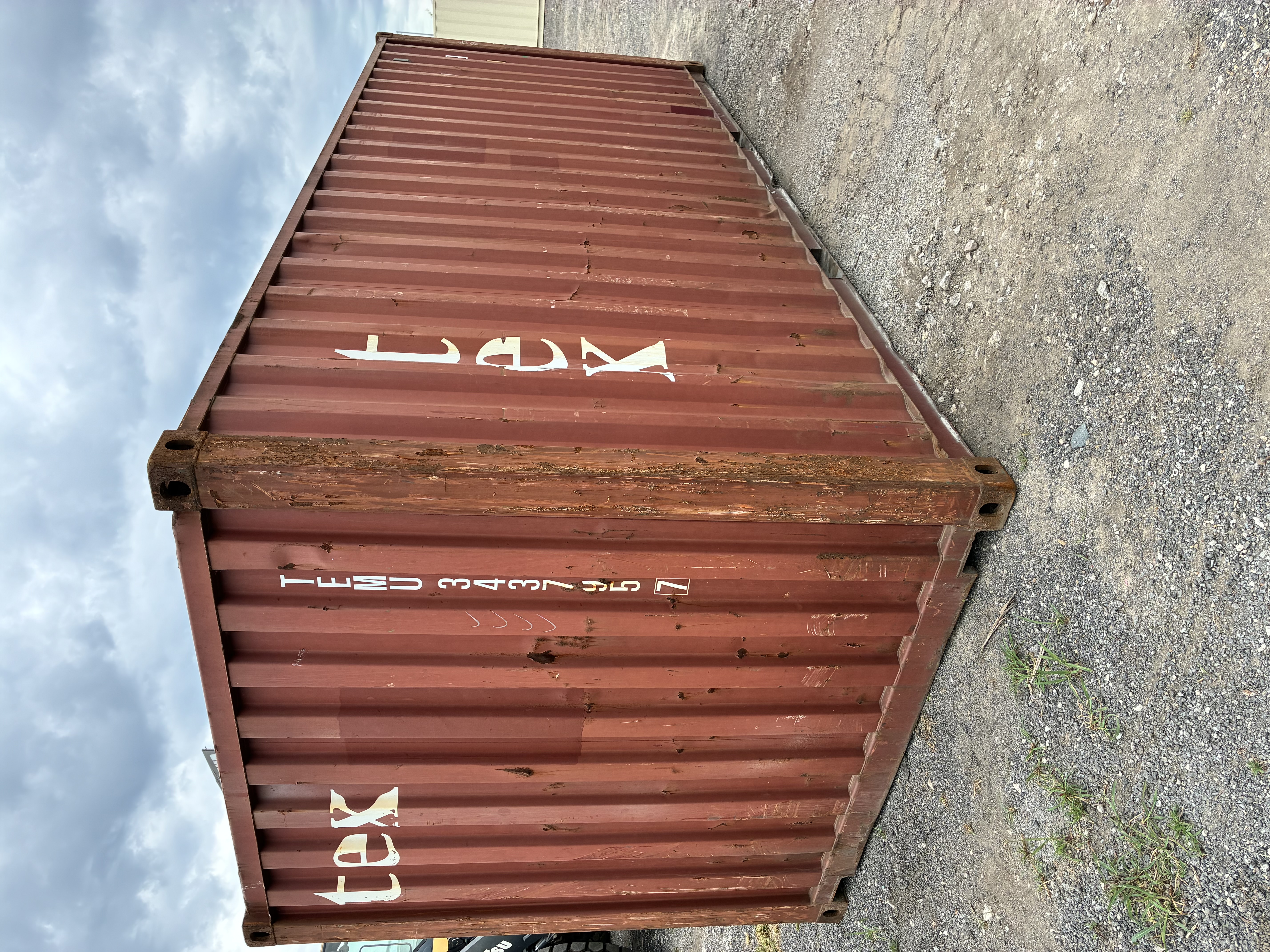 Rear corner view of the product
