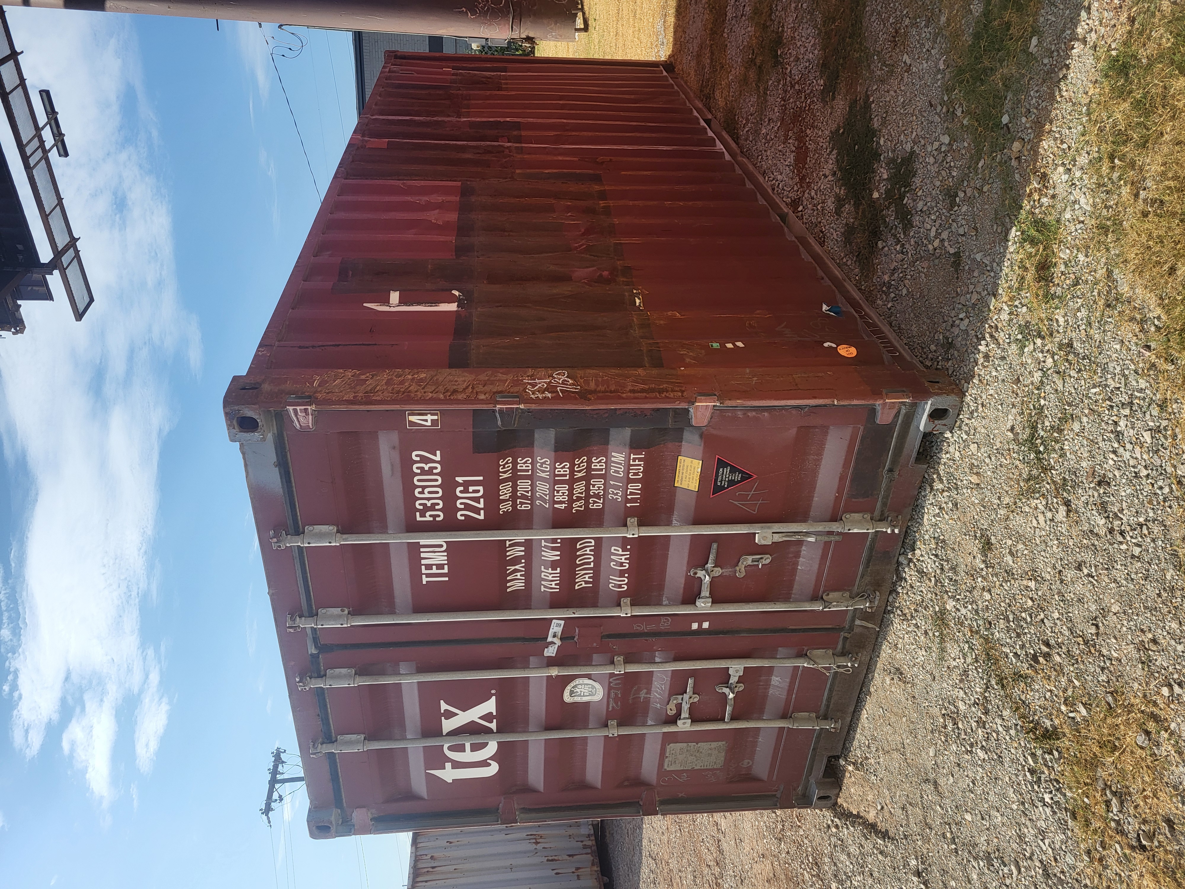 Front corner view of the product