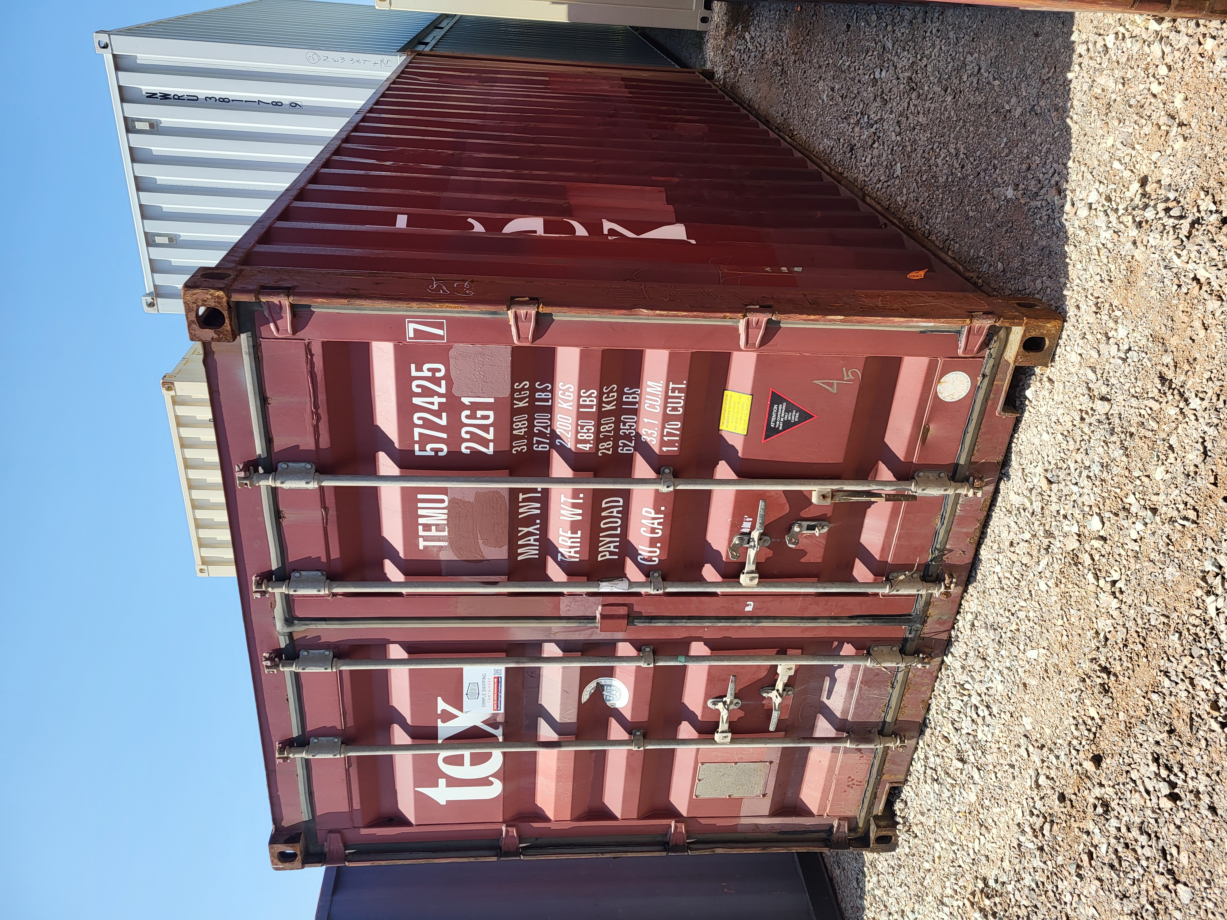 Front corner view of the product