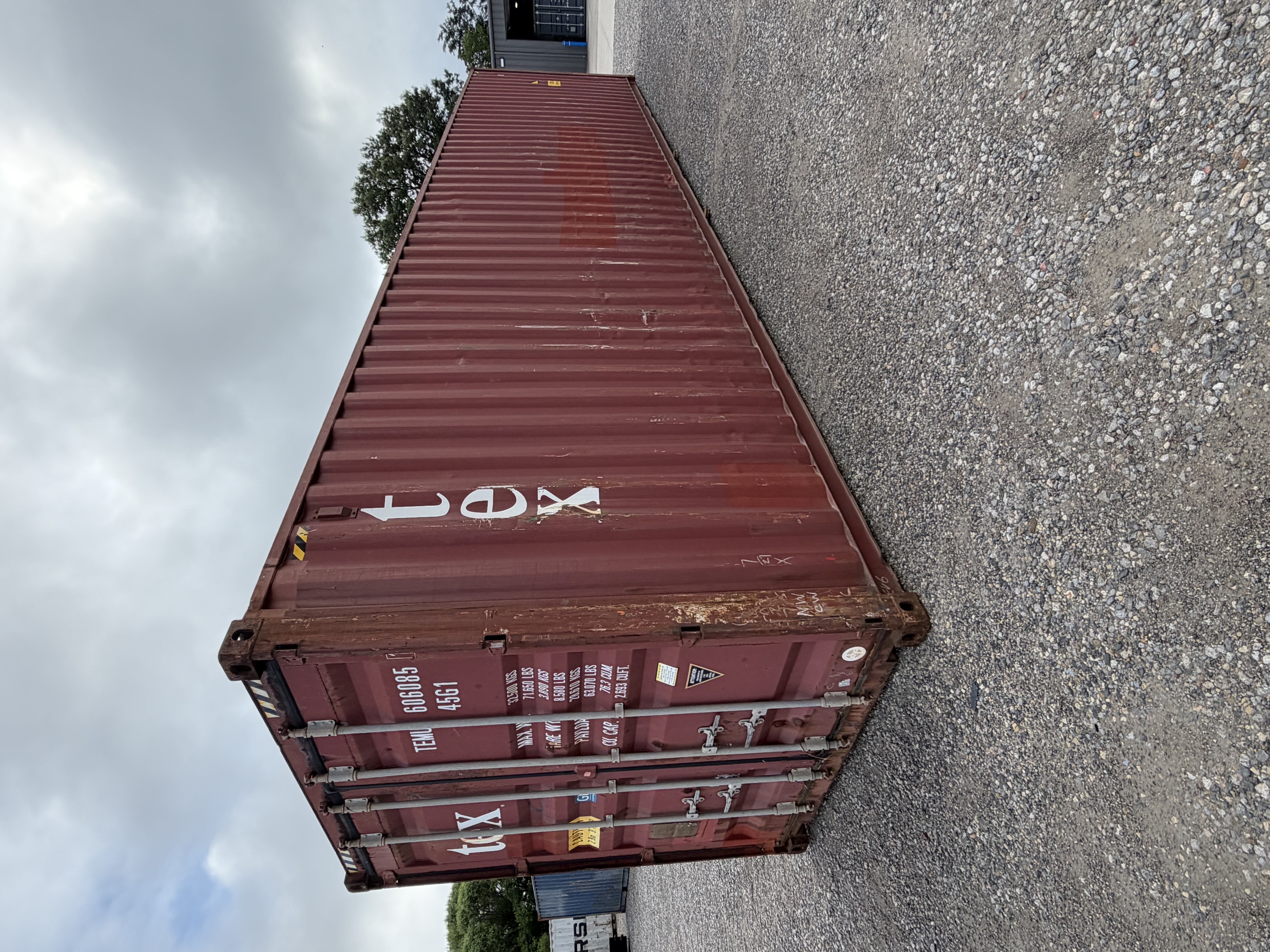 Front corner view of the product
