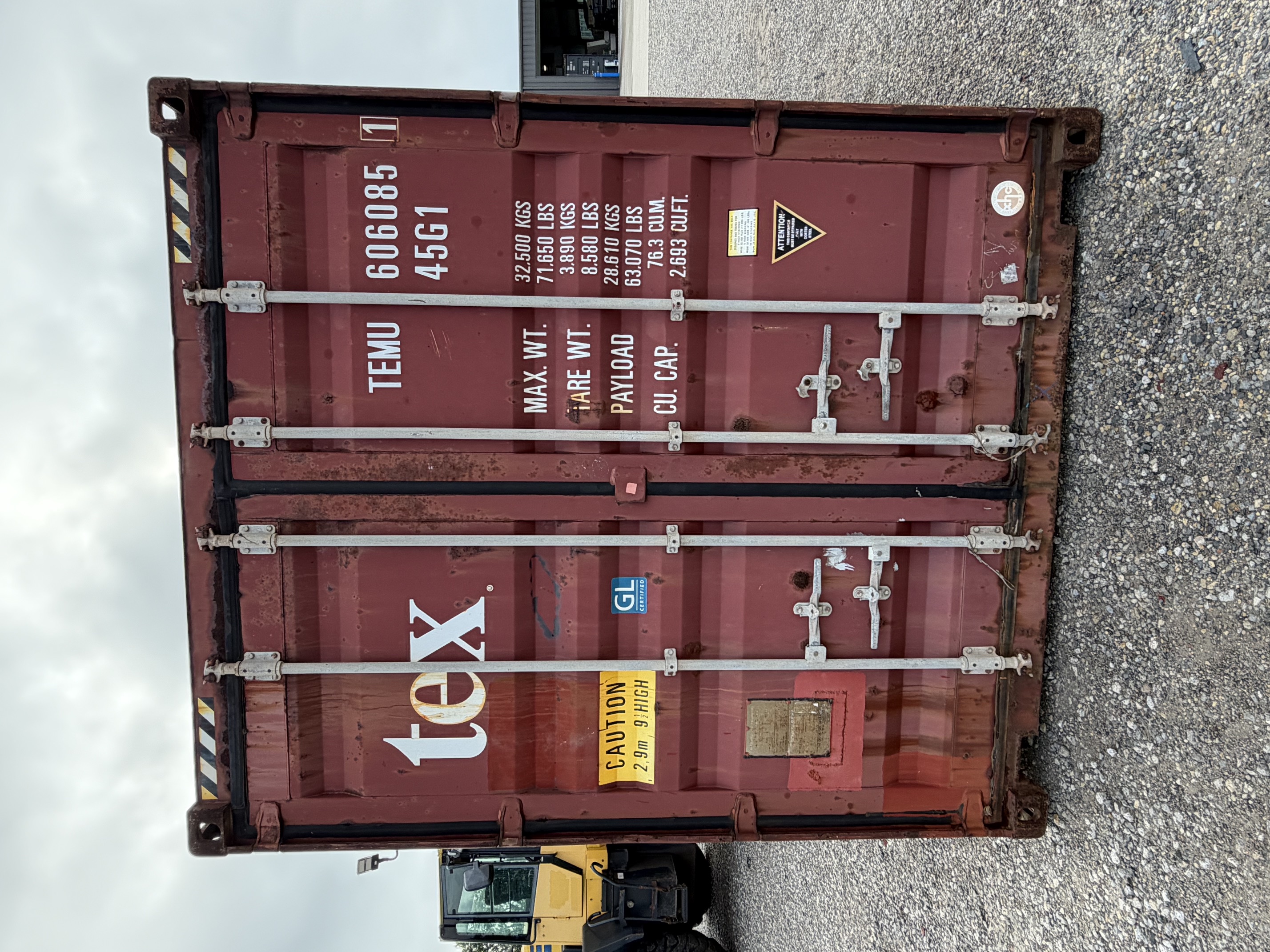 Front view of the product