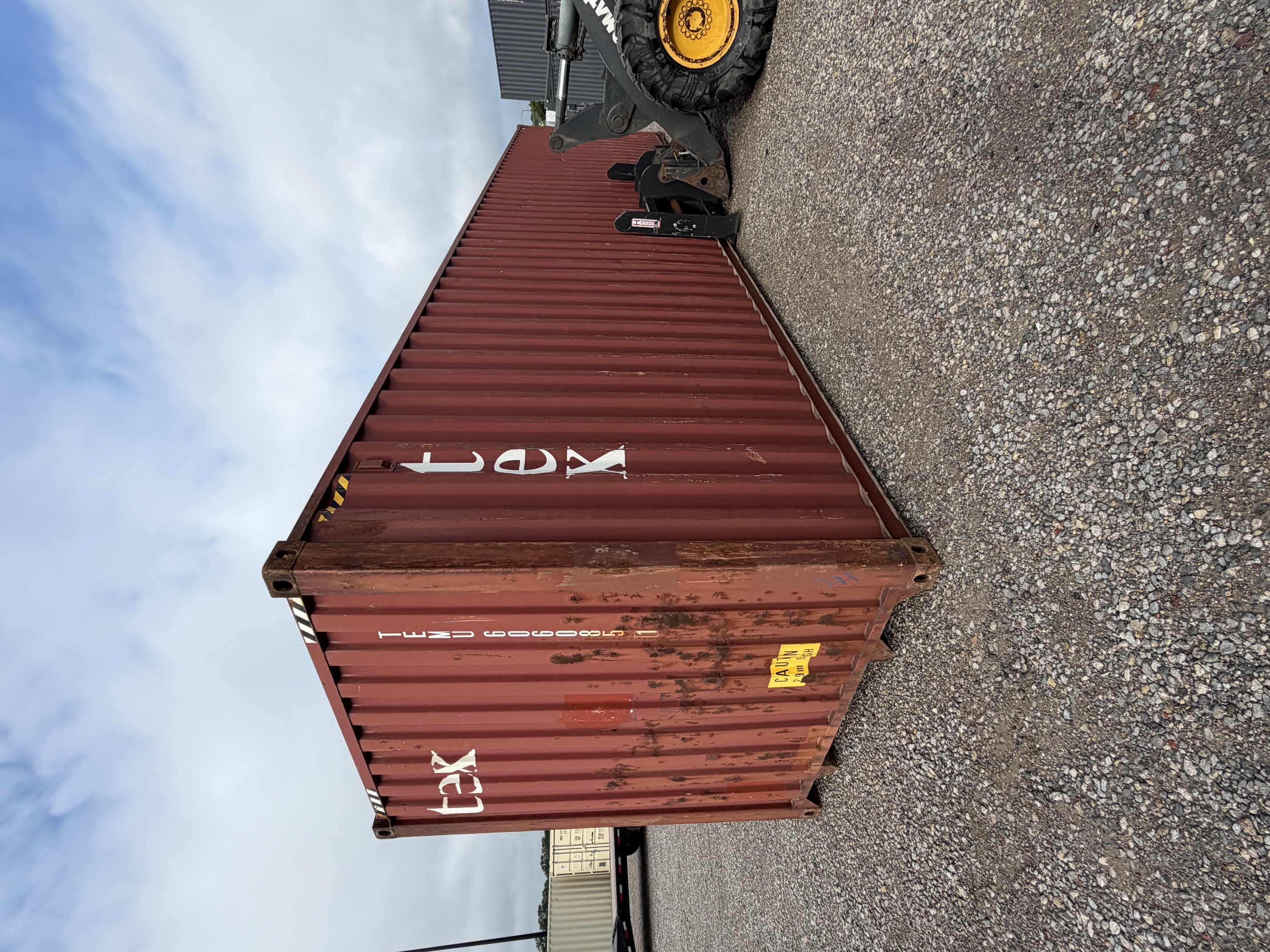 Rear corner view of the product