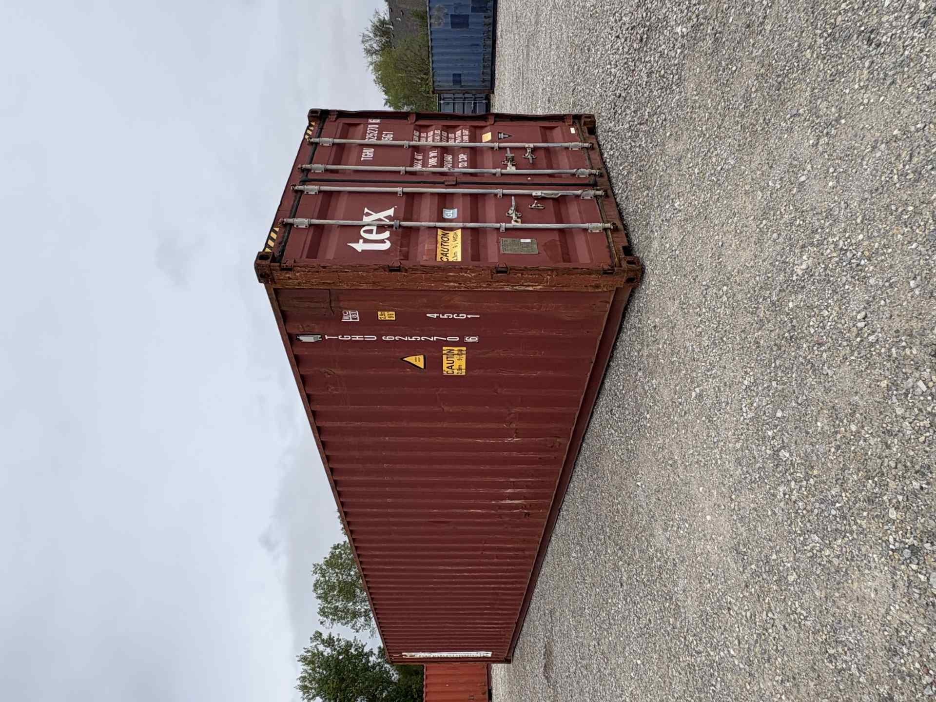 Front corner view of the product