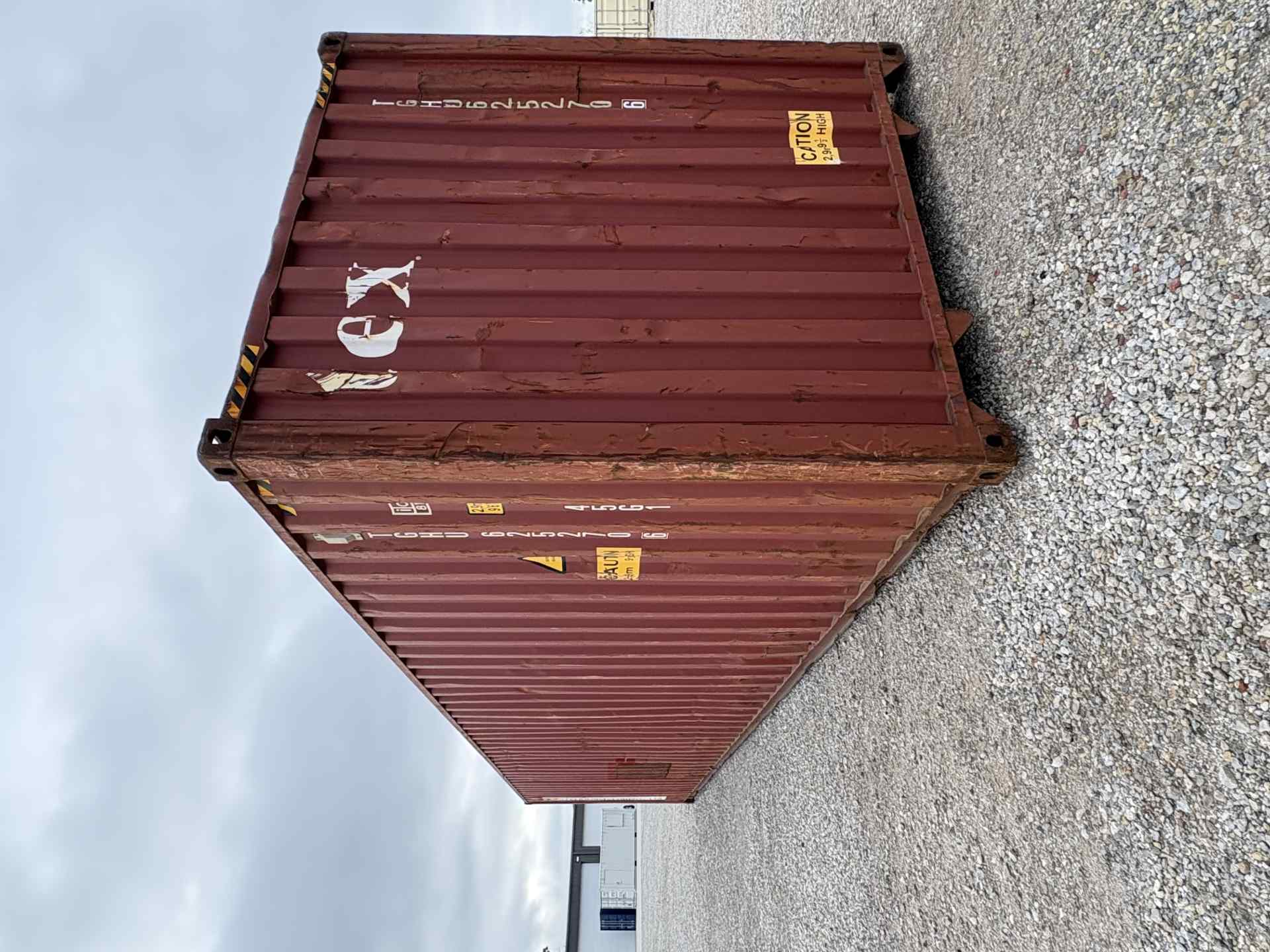 Rear corner view of the product