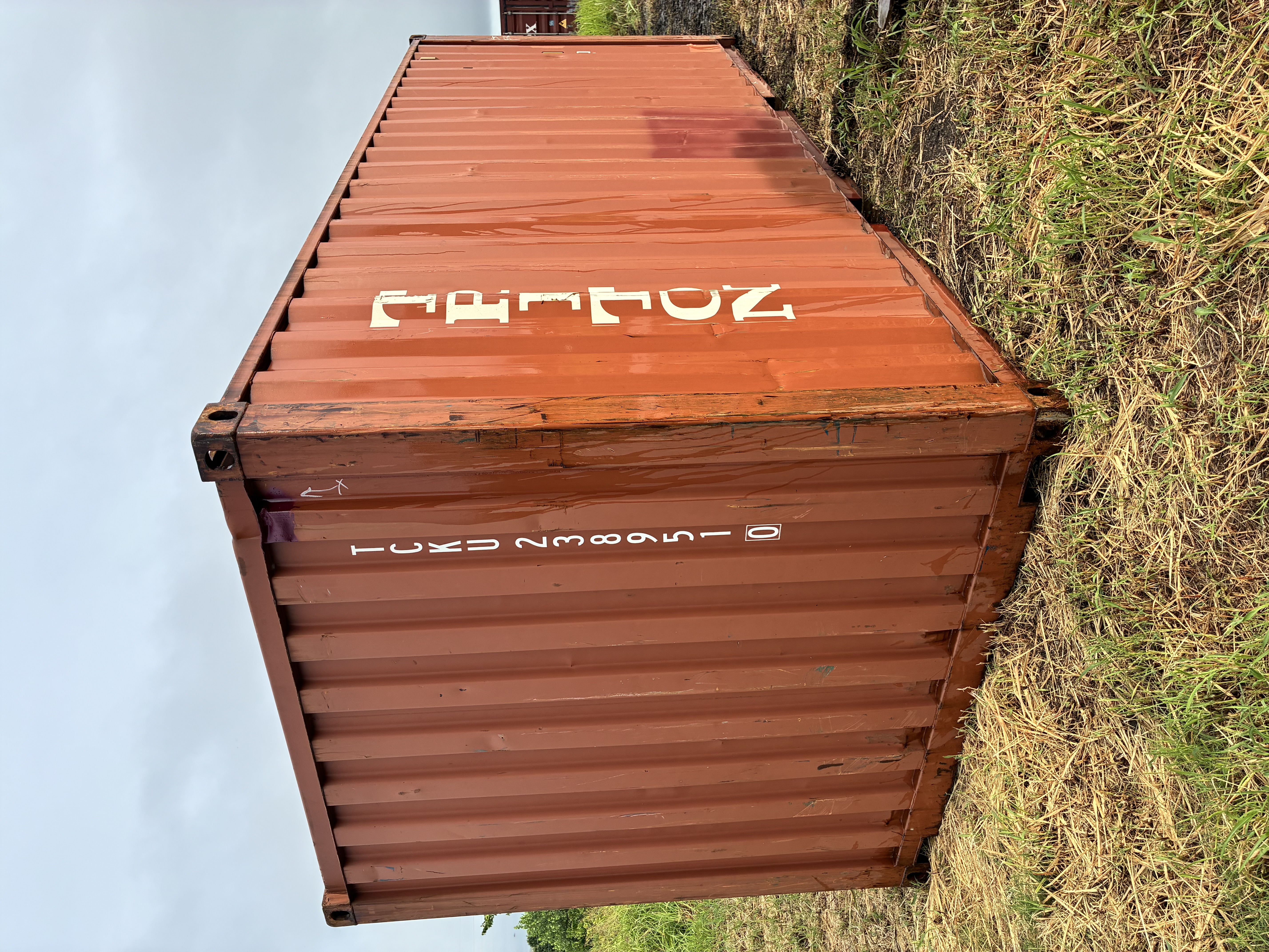 Rear corner view of the product
