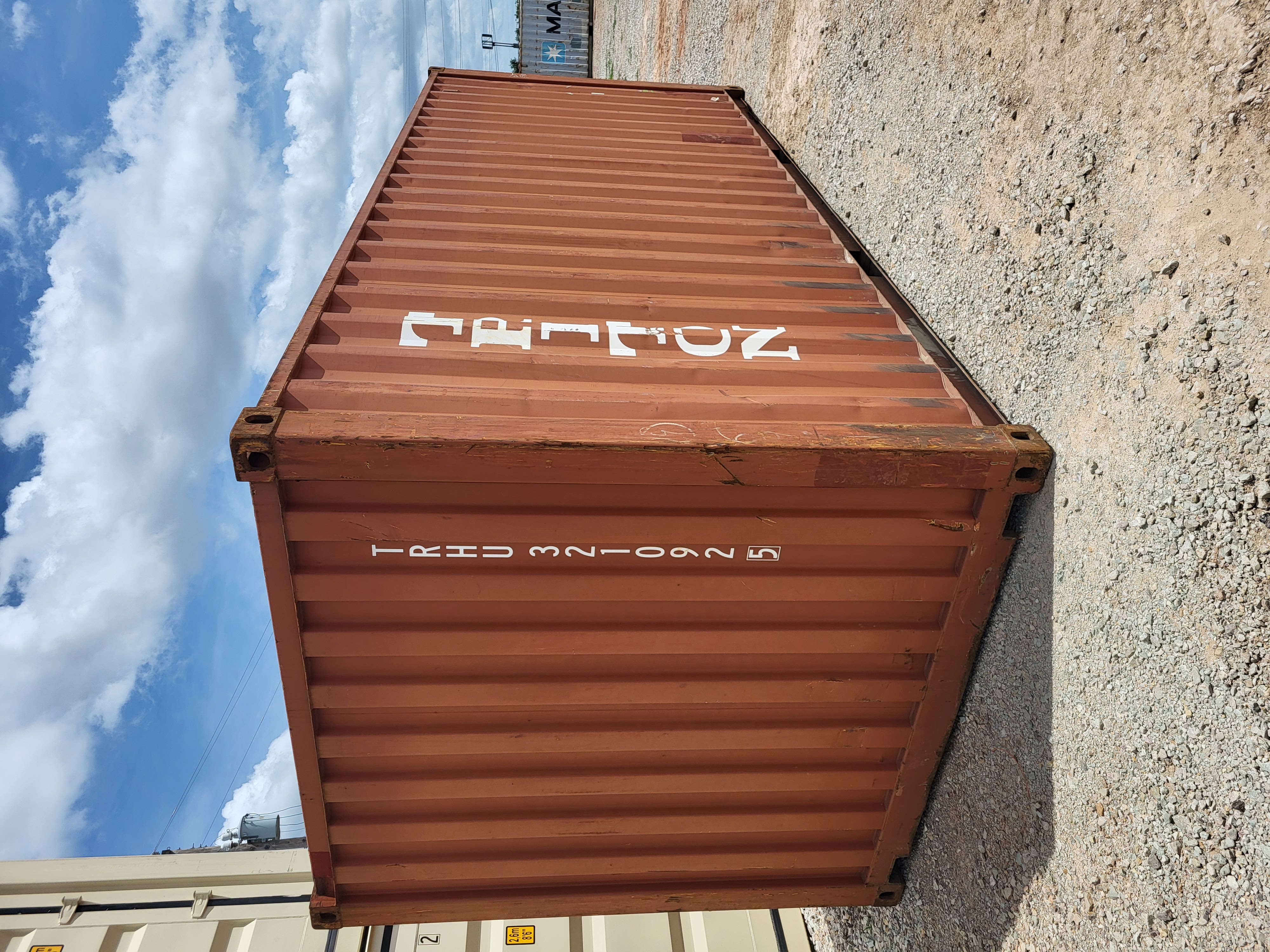 Rear corner view of the product