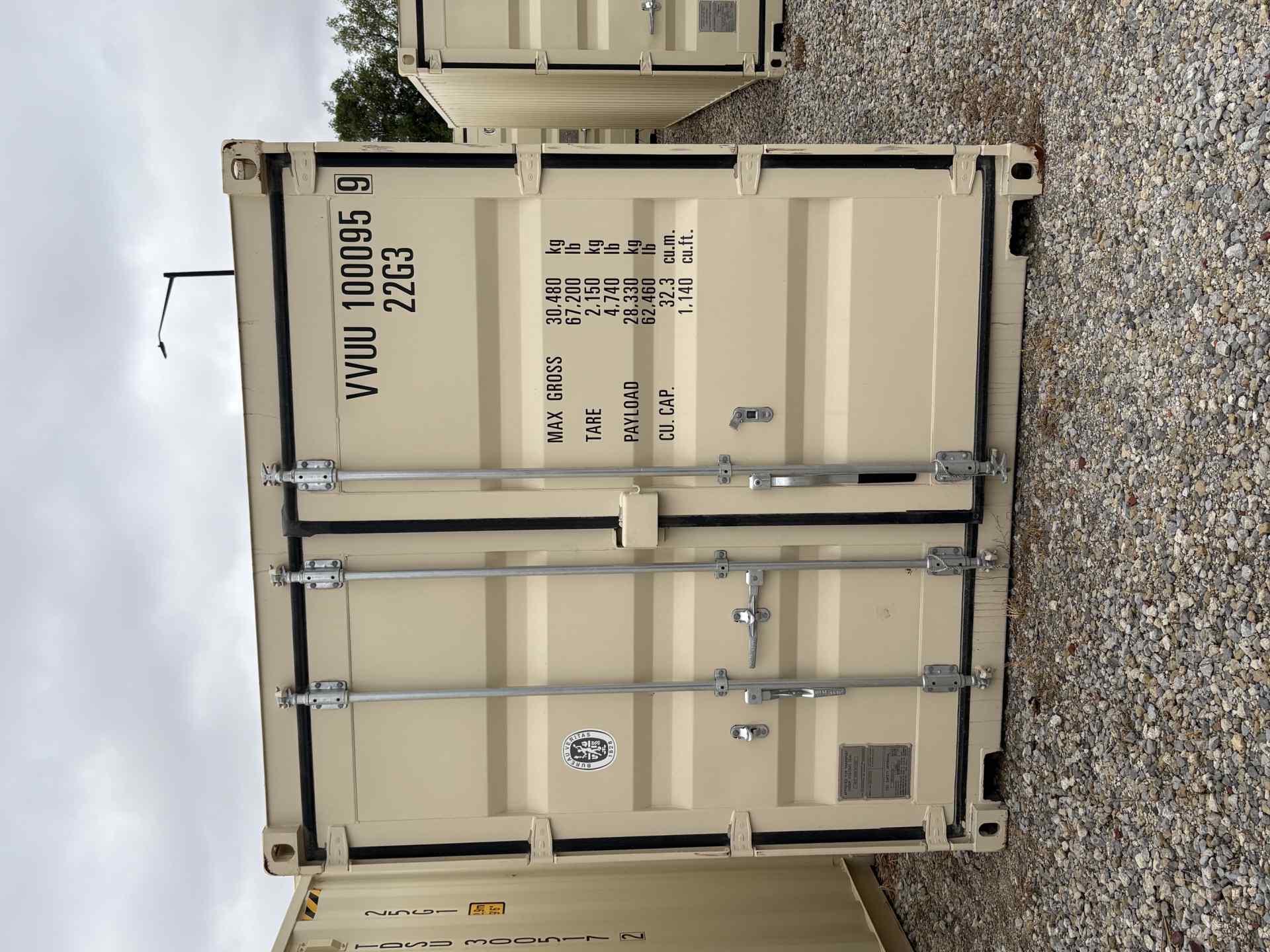 Rear corner view of the product