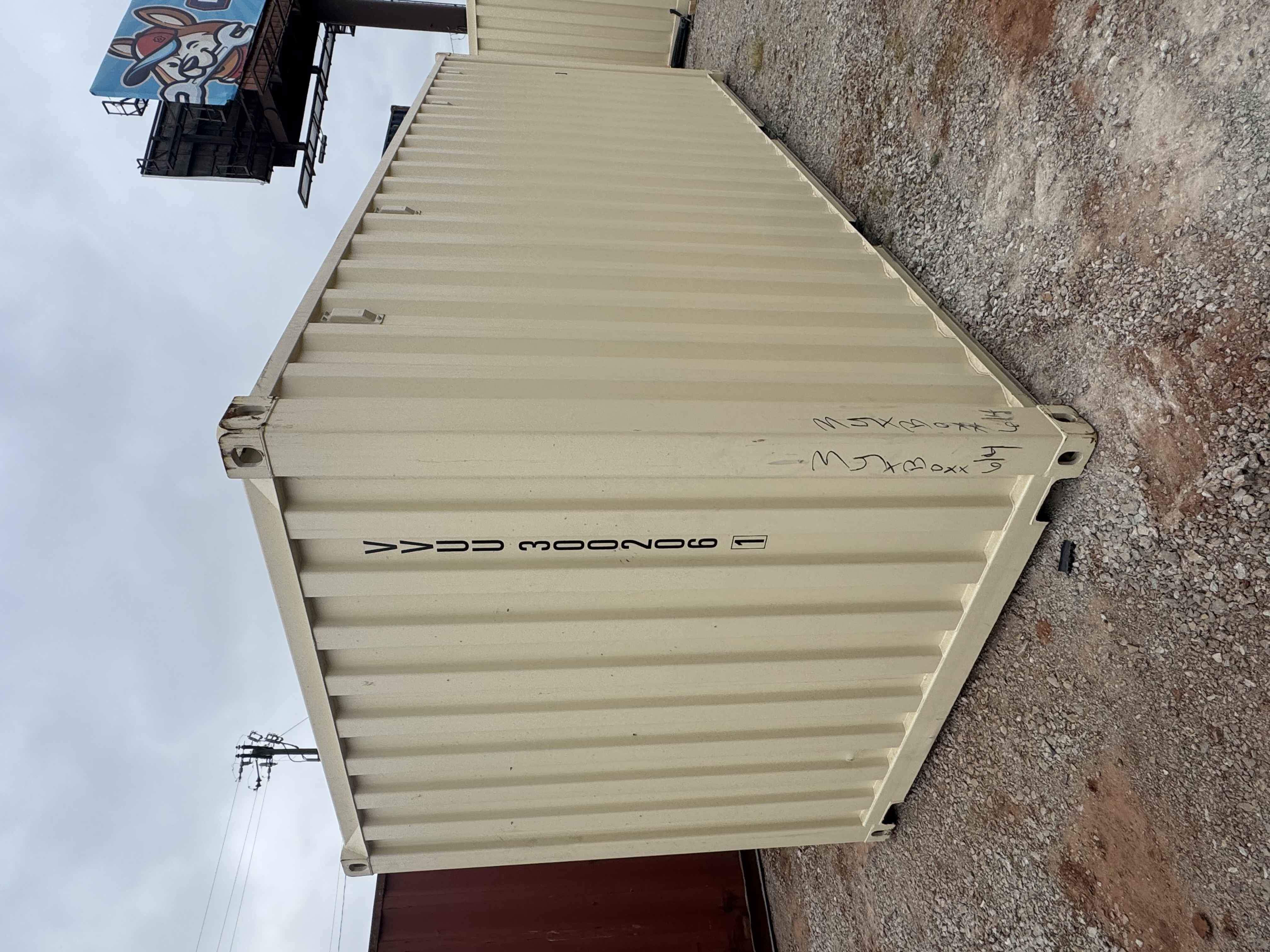 Rear corner view of the product