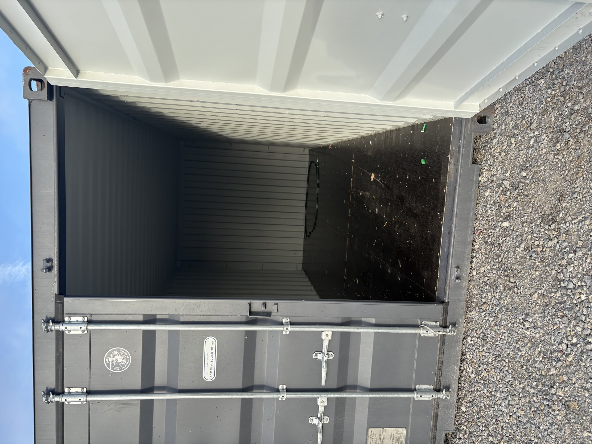 Interior view of the product