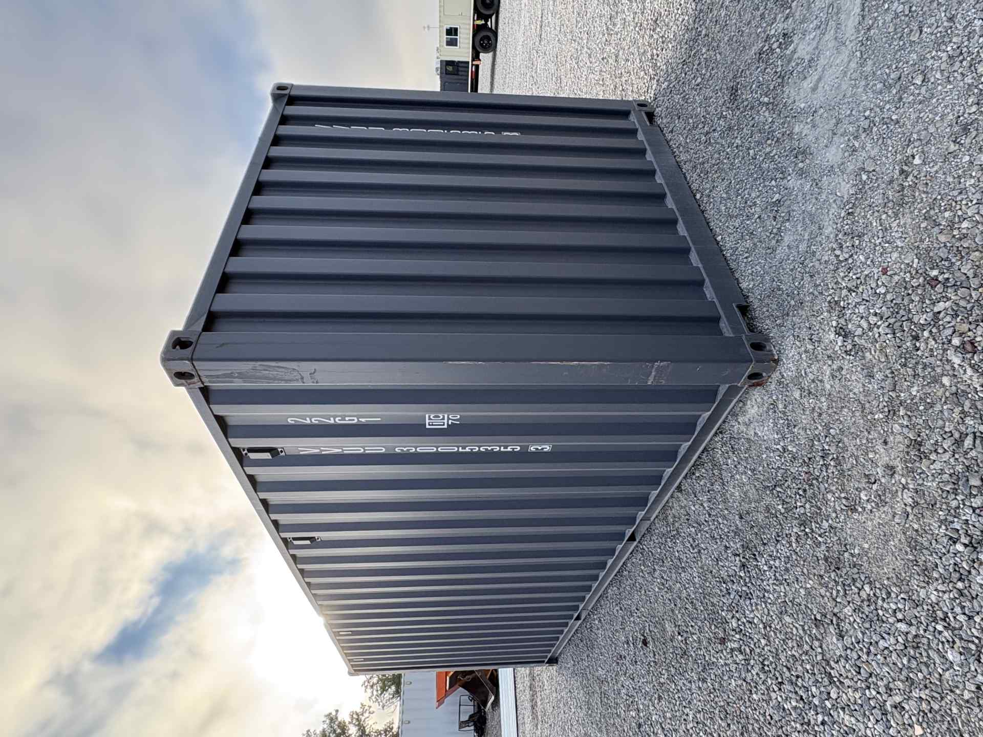 Rear corner view of the product