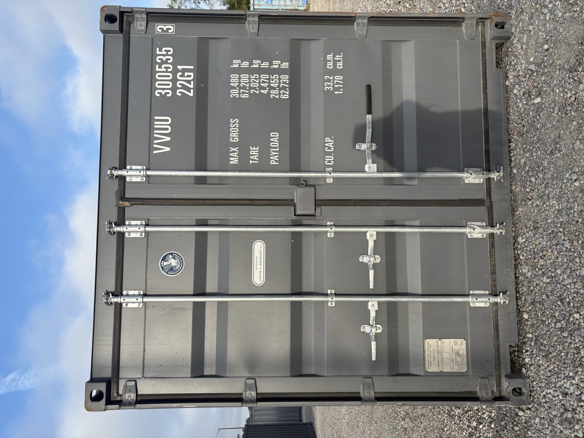 Front view of the product