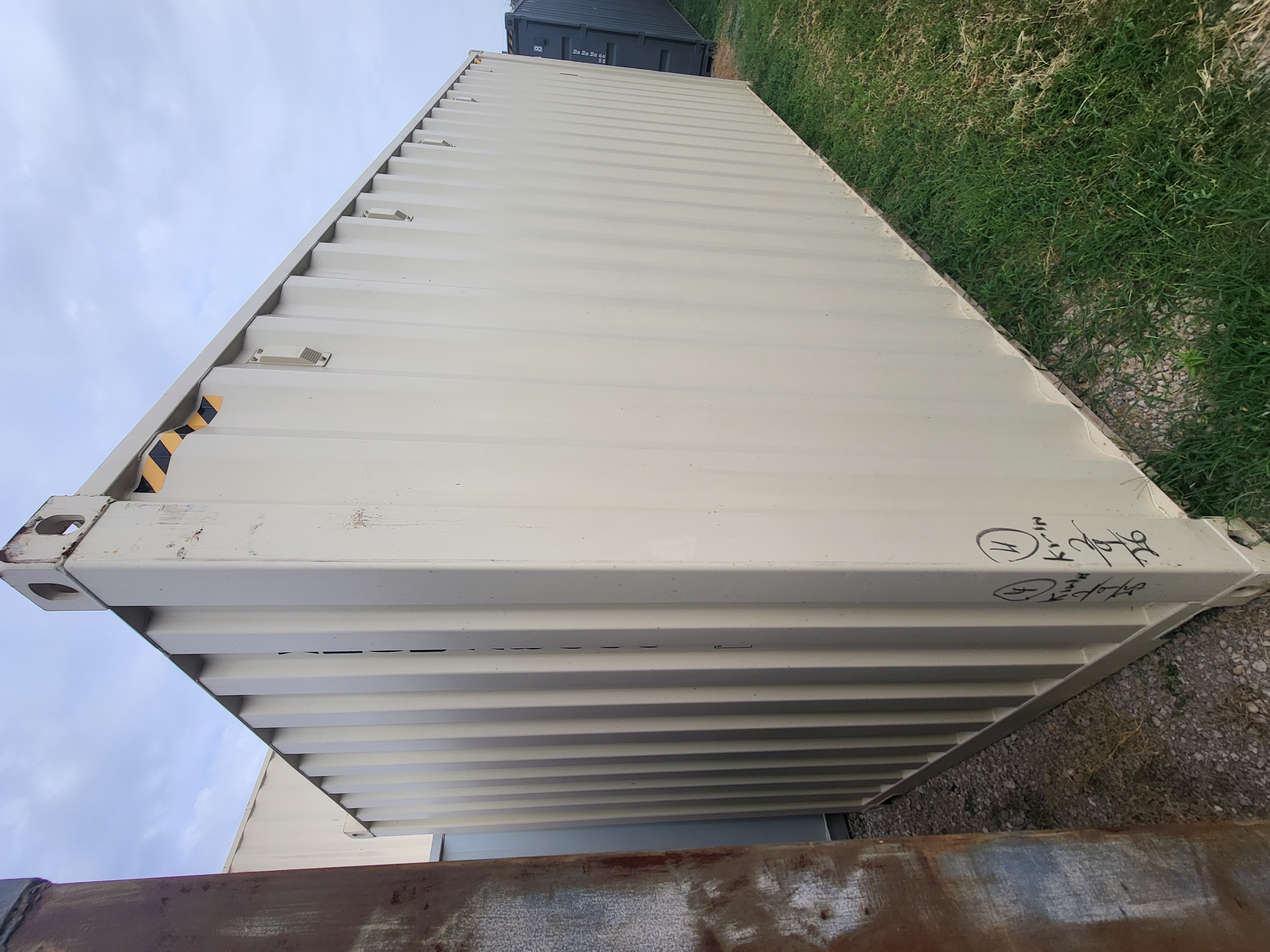 Rear corner view of the product