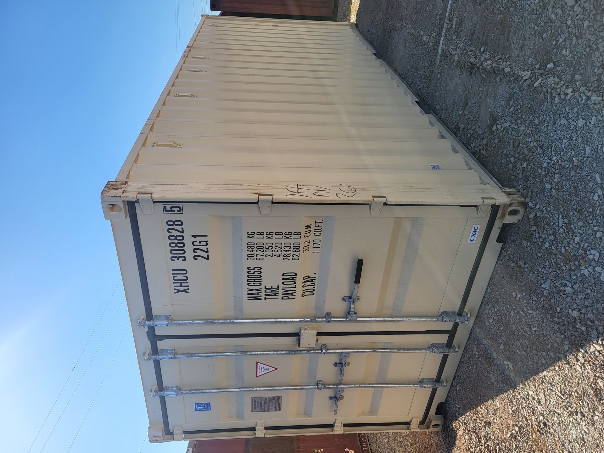 Front view of the product