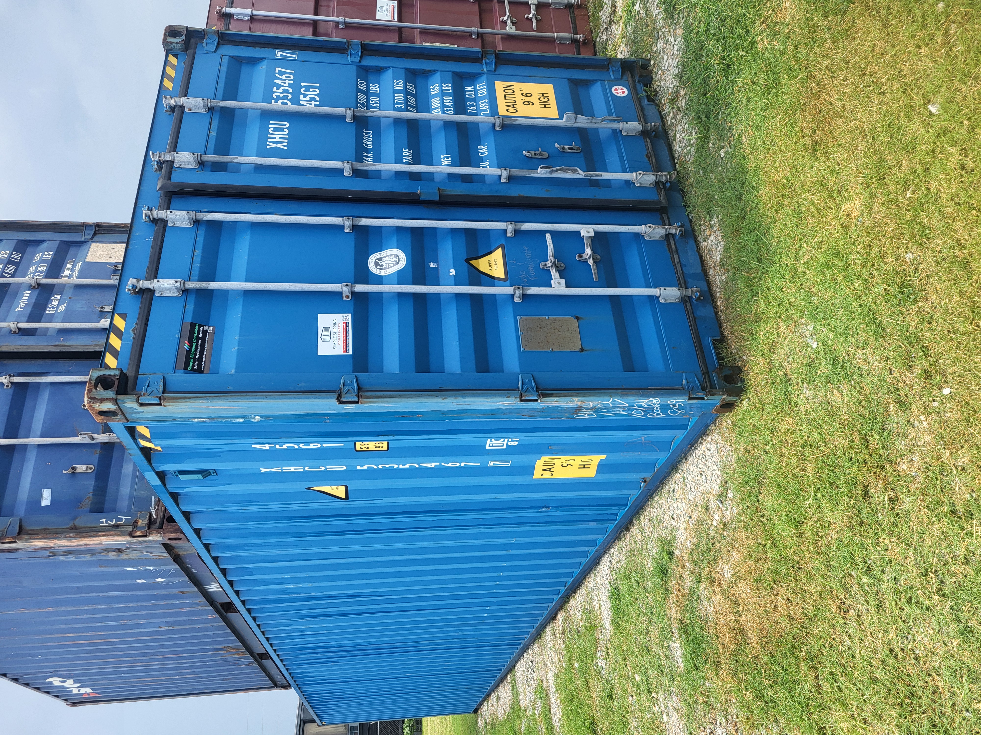 Front corner view of the product