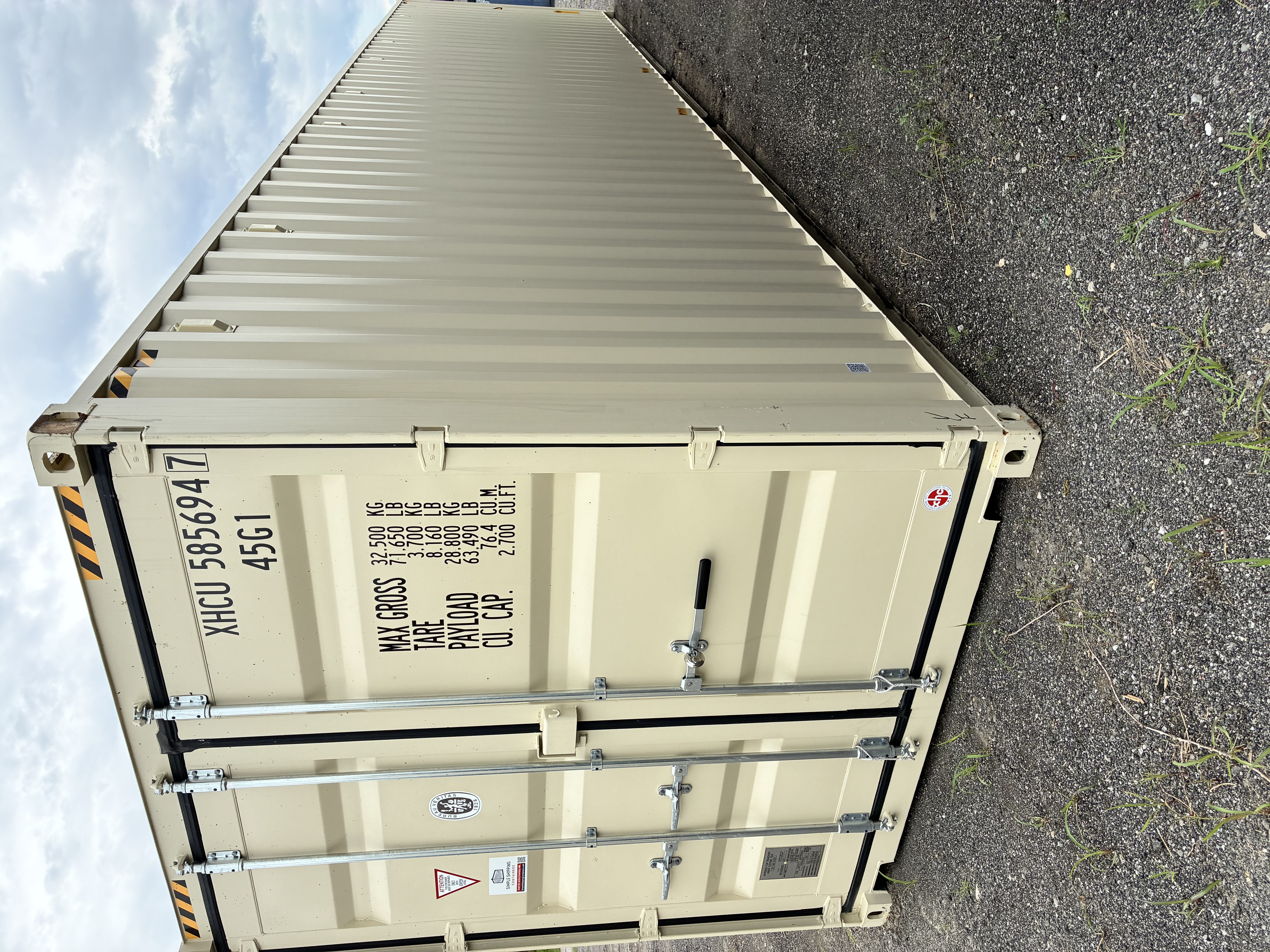 Front view of the product