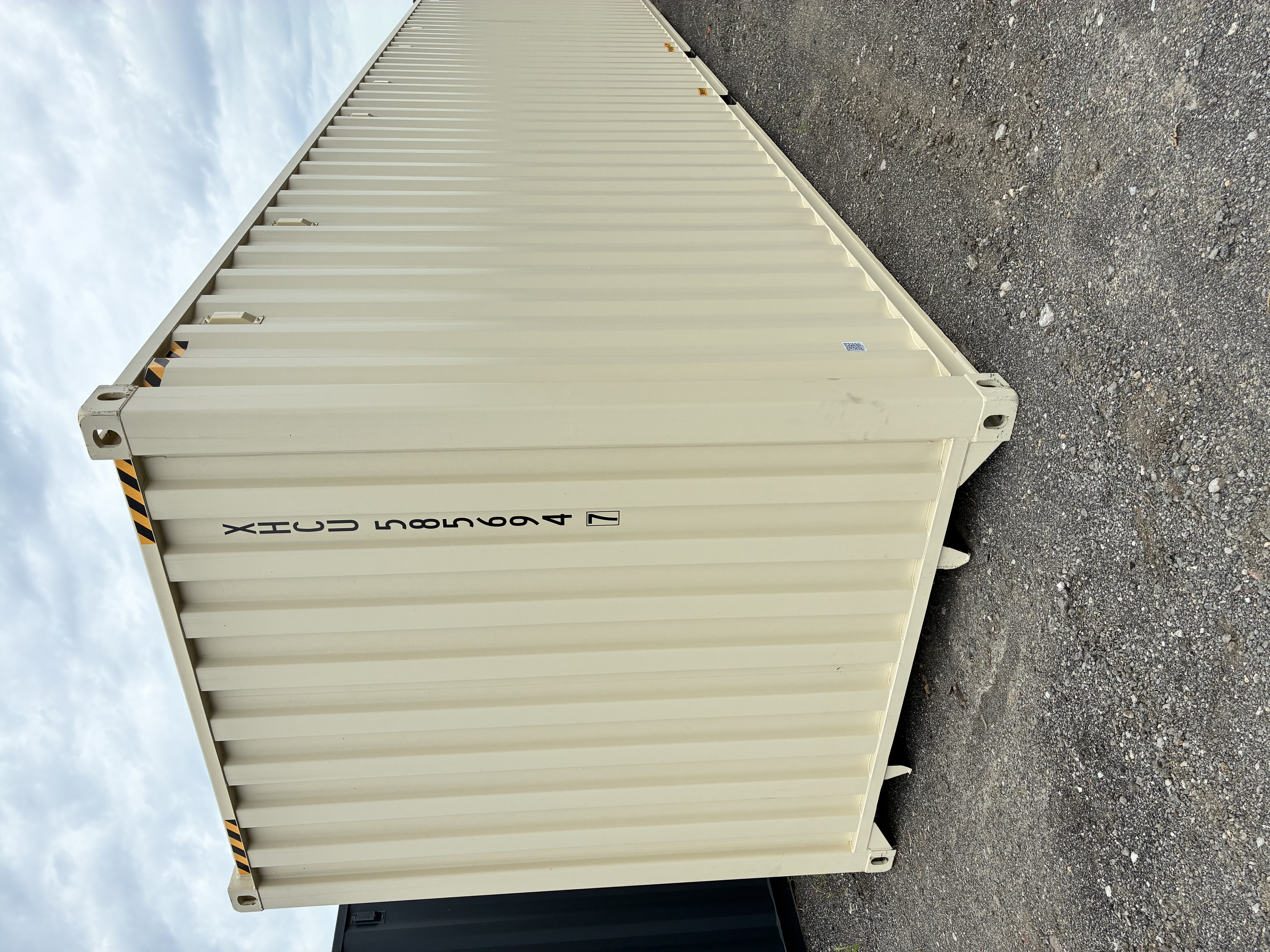 Rear corner view of the product