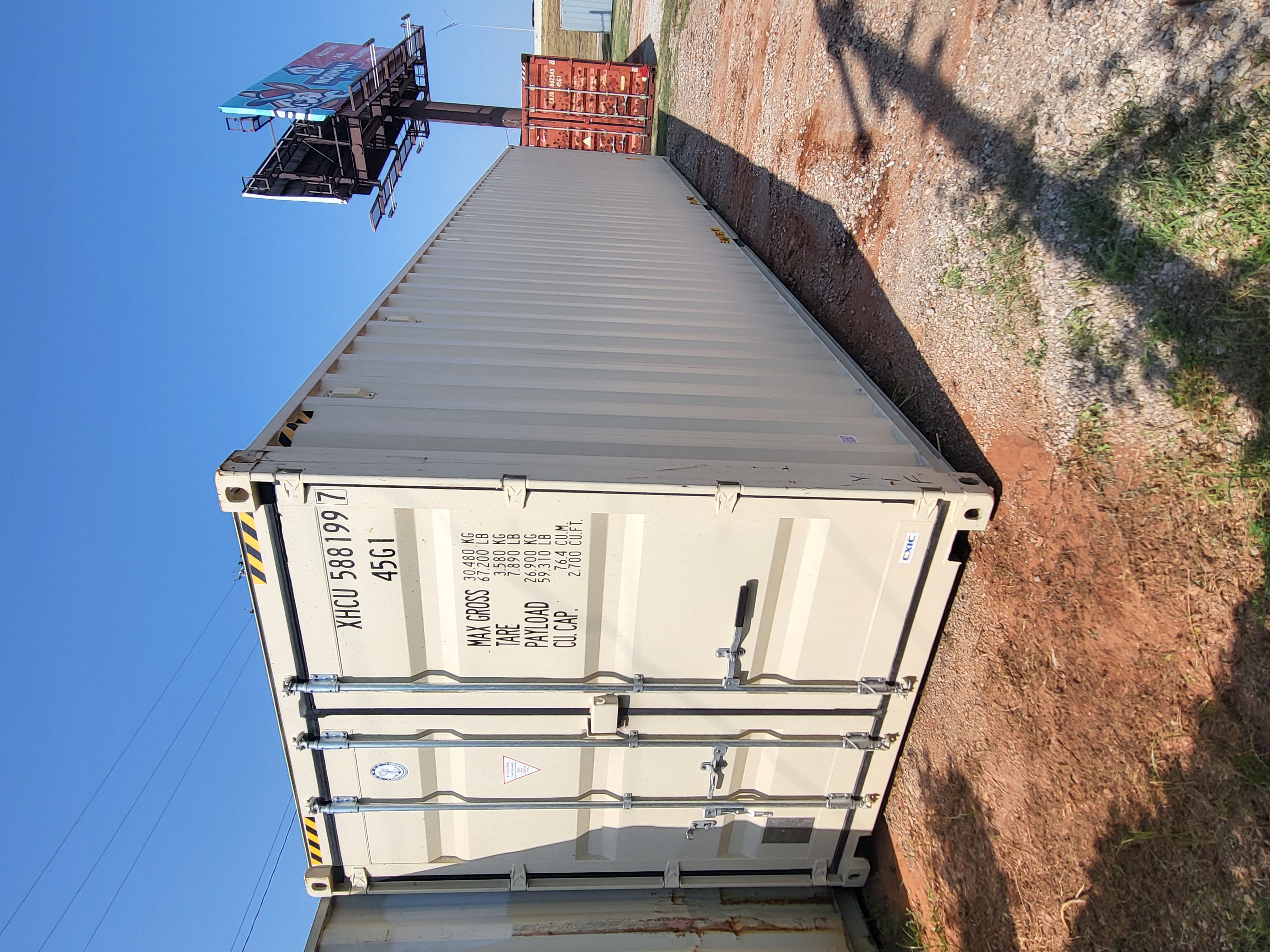 Front view of the product