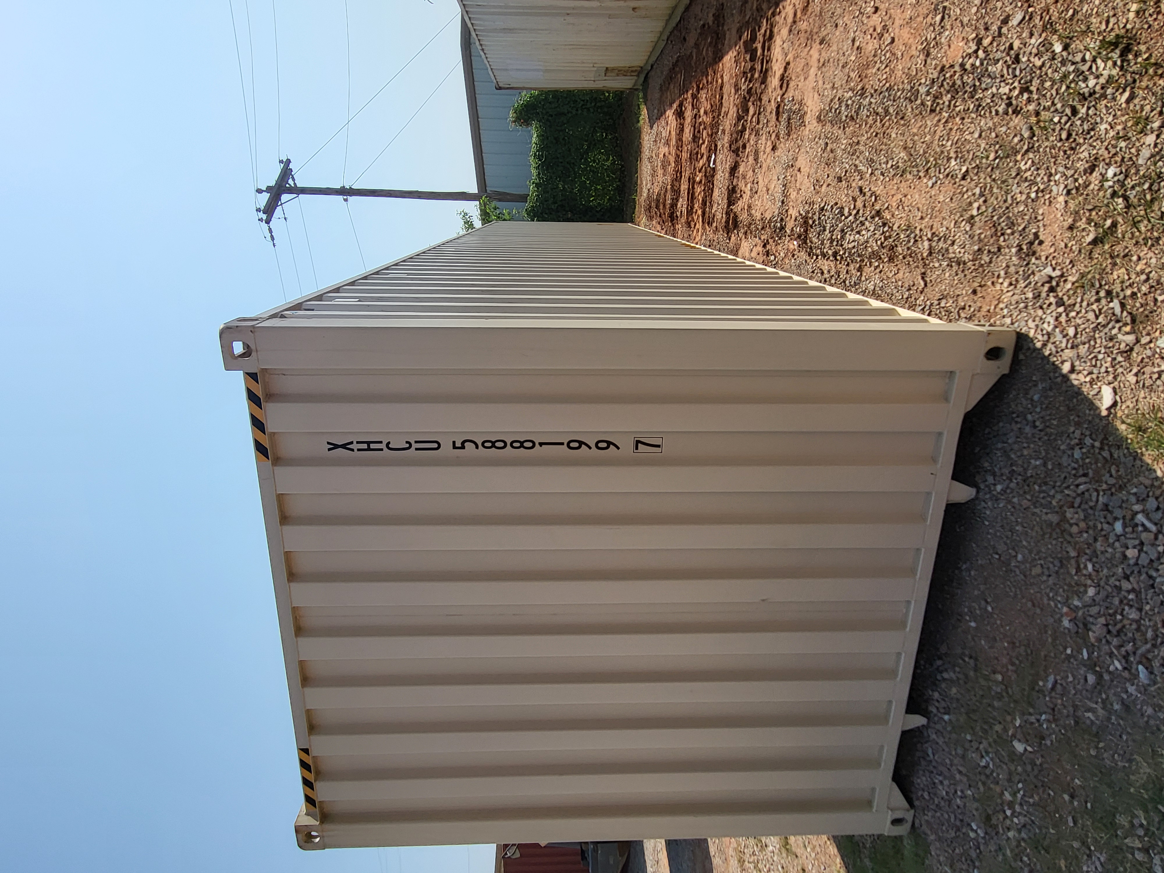 Rear corner view of the product