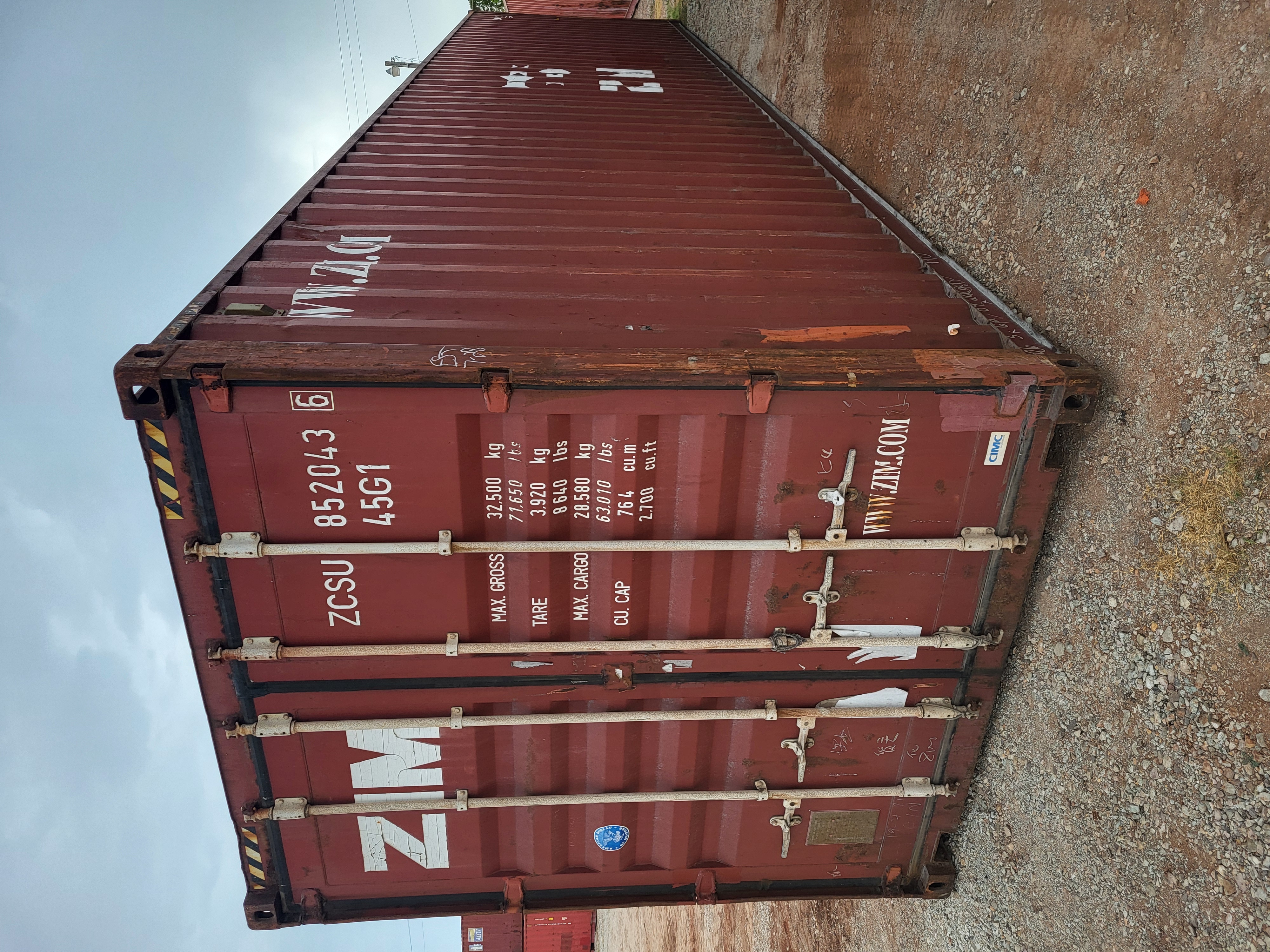 Front corner view of the product
