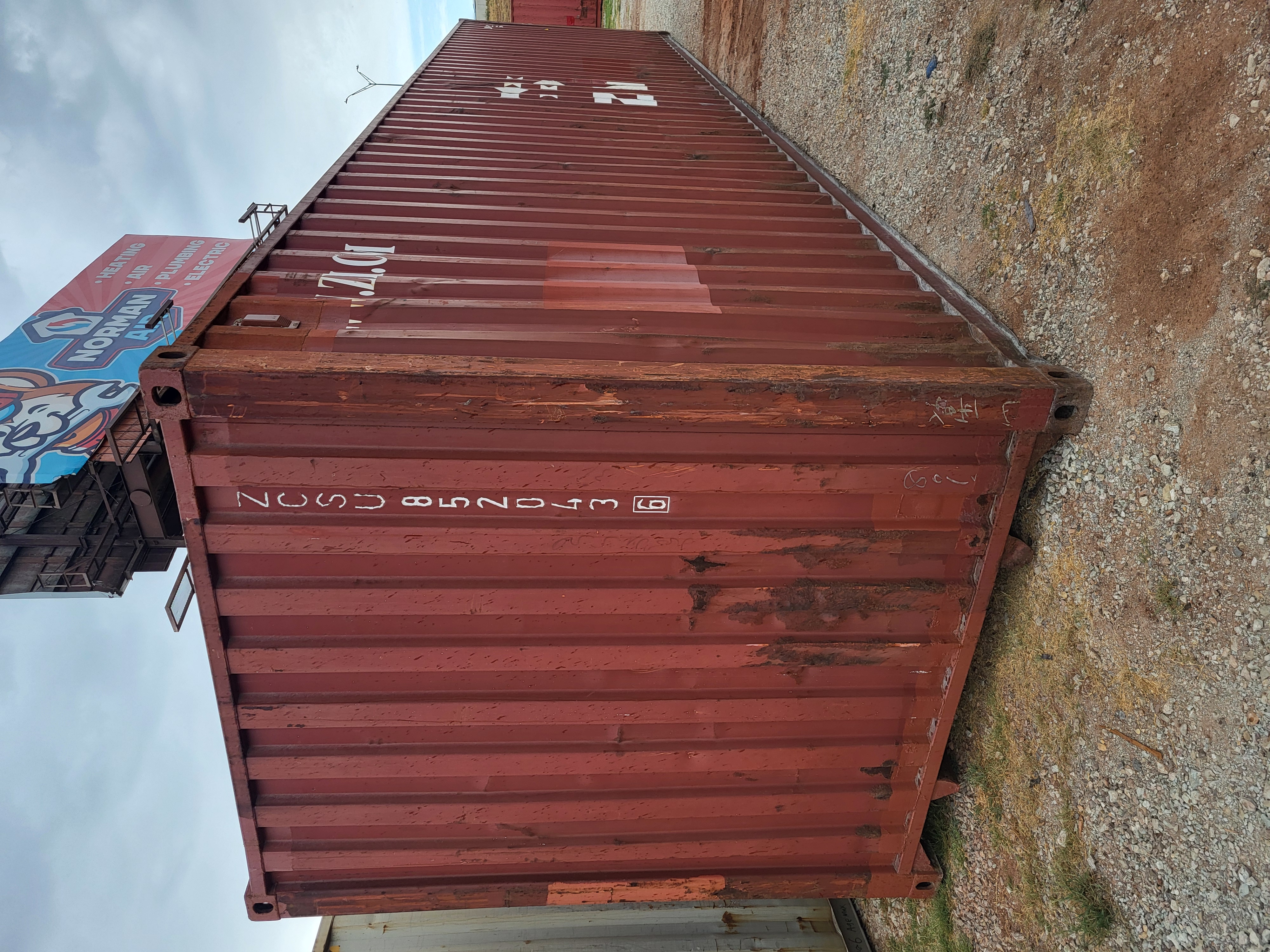 Rear corner view of the product