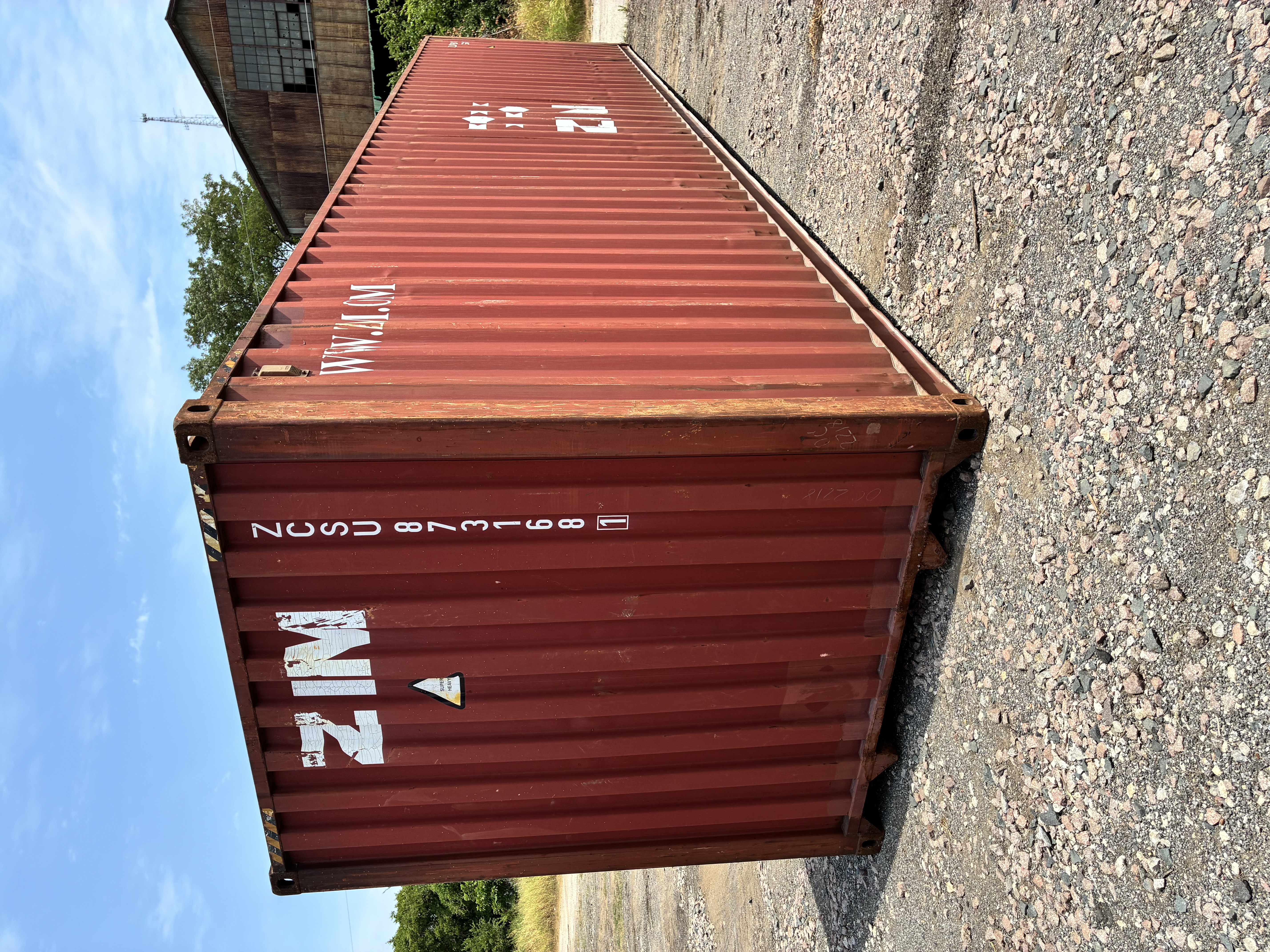 Rear corner view of the product