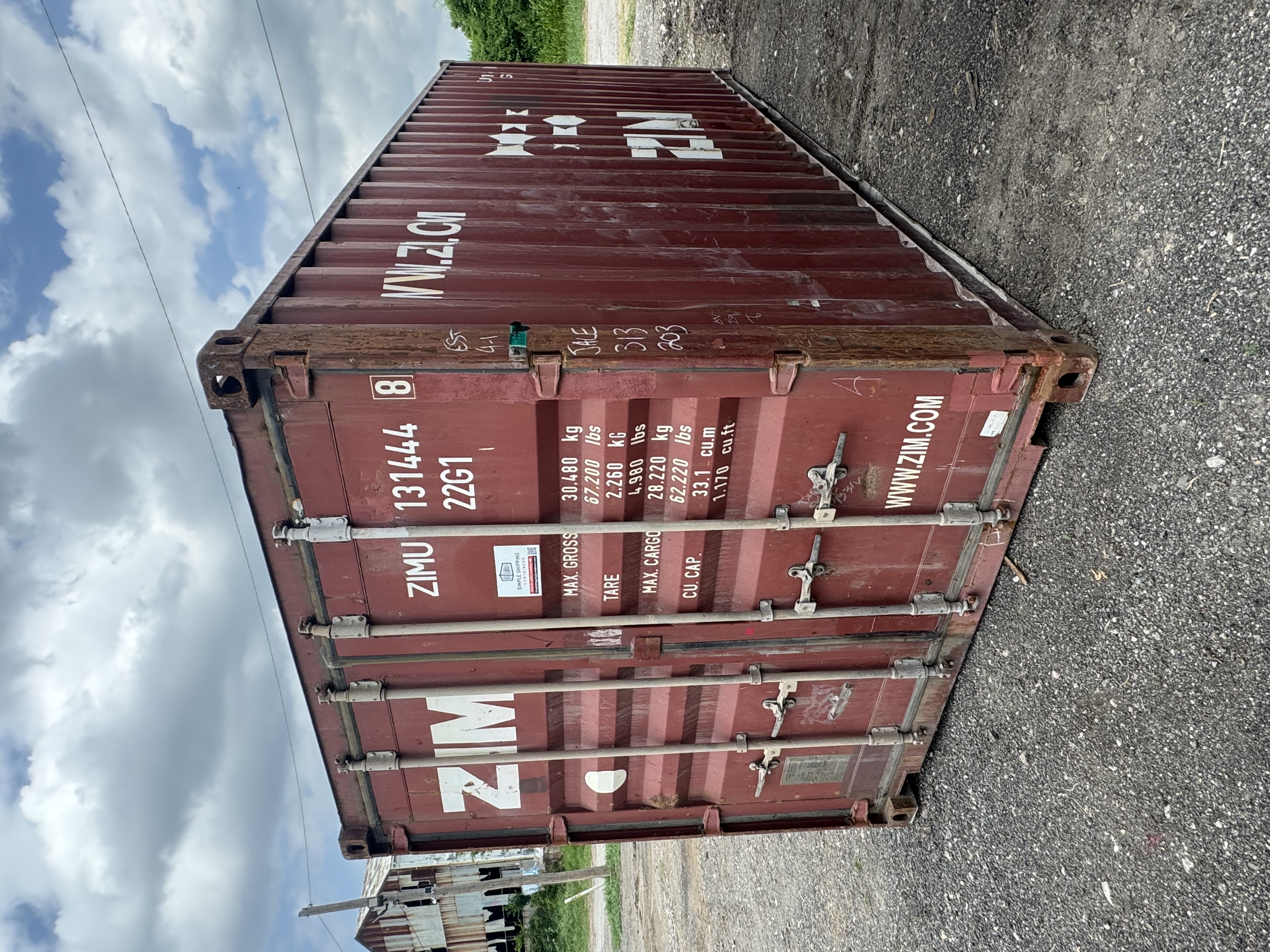 Front view of the product