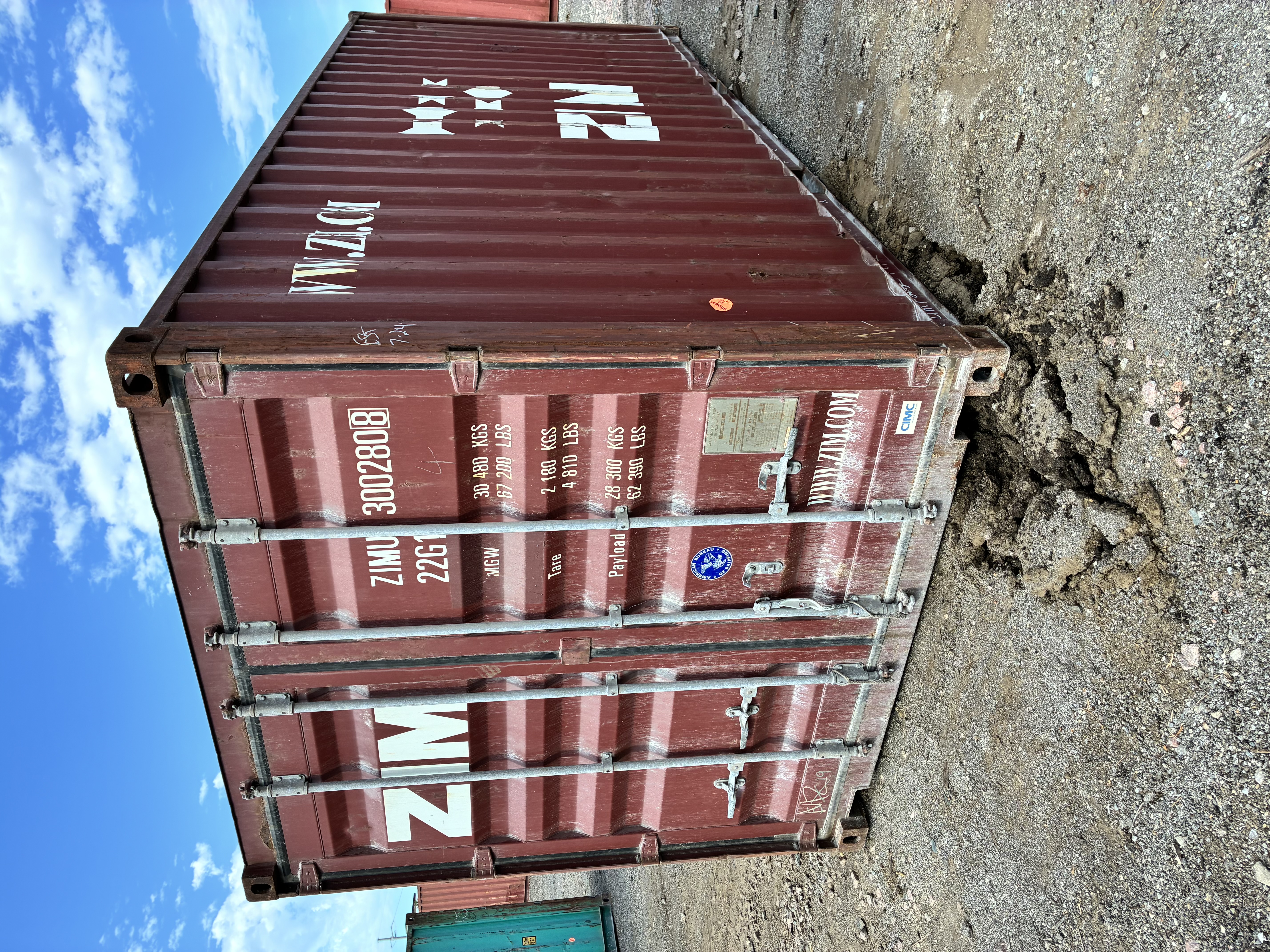 Front view of the product