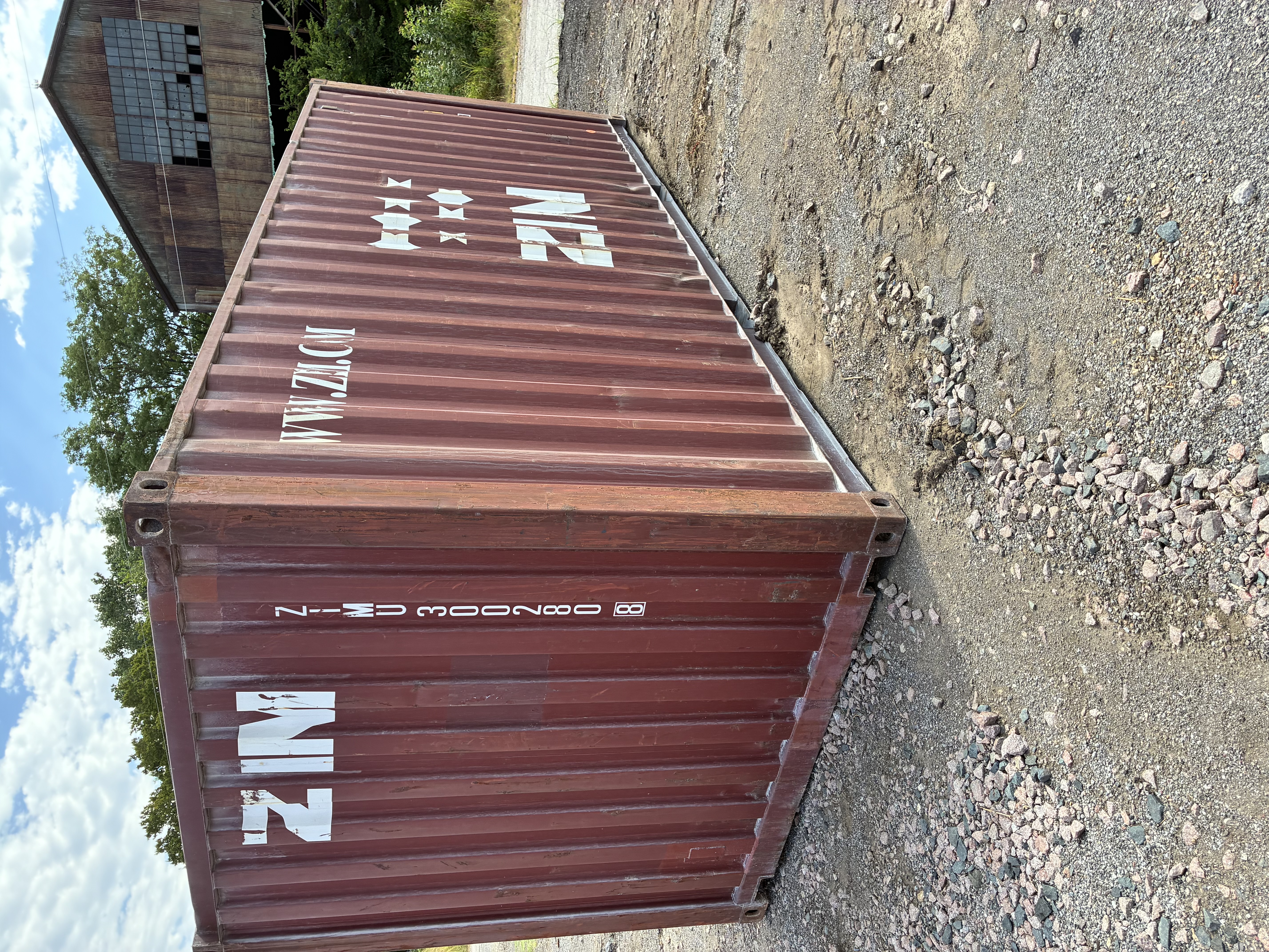 Rear corner view of the product