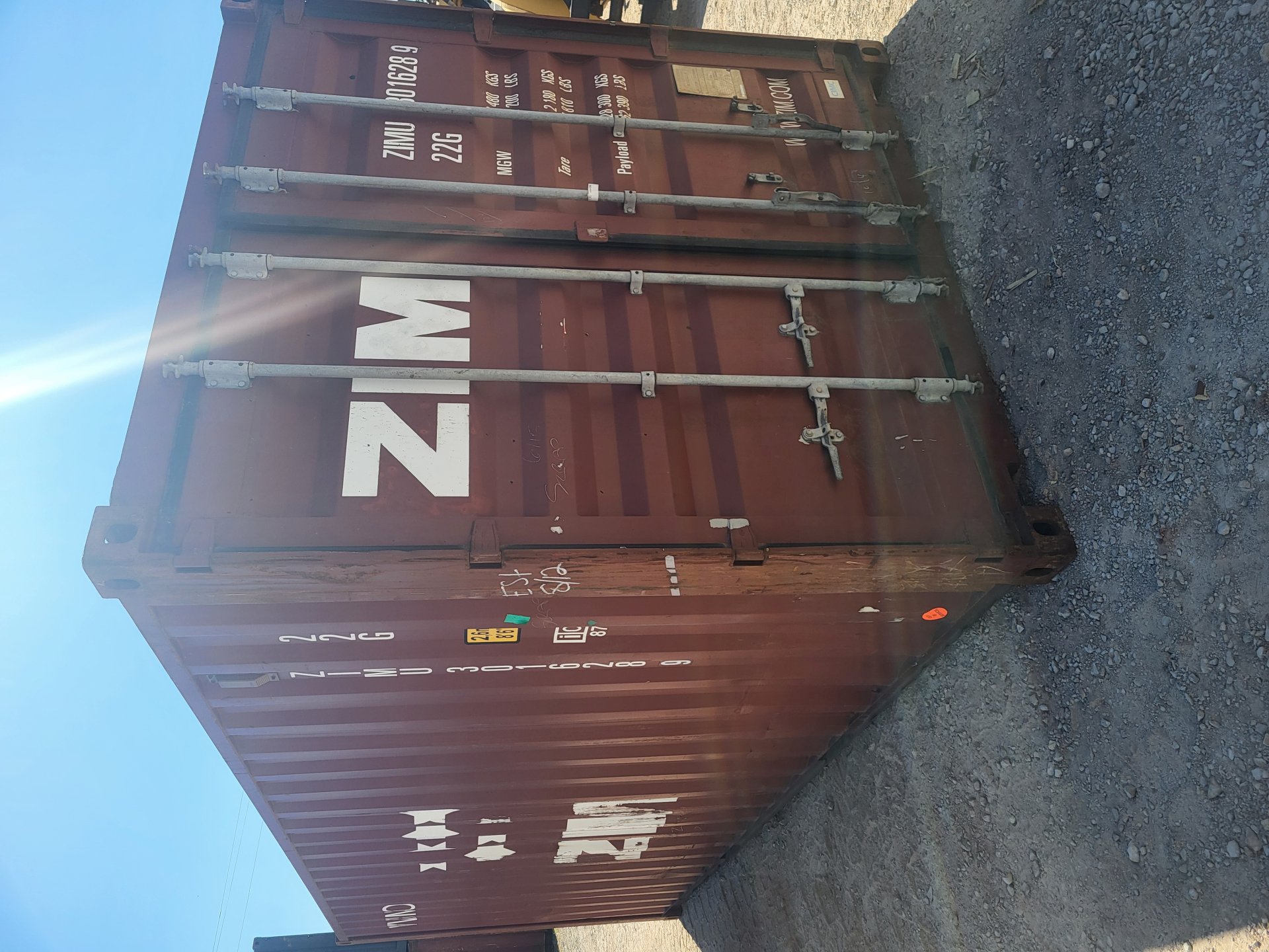 Front corner view of the product
