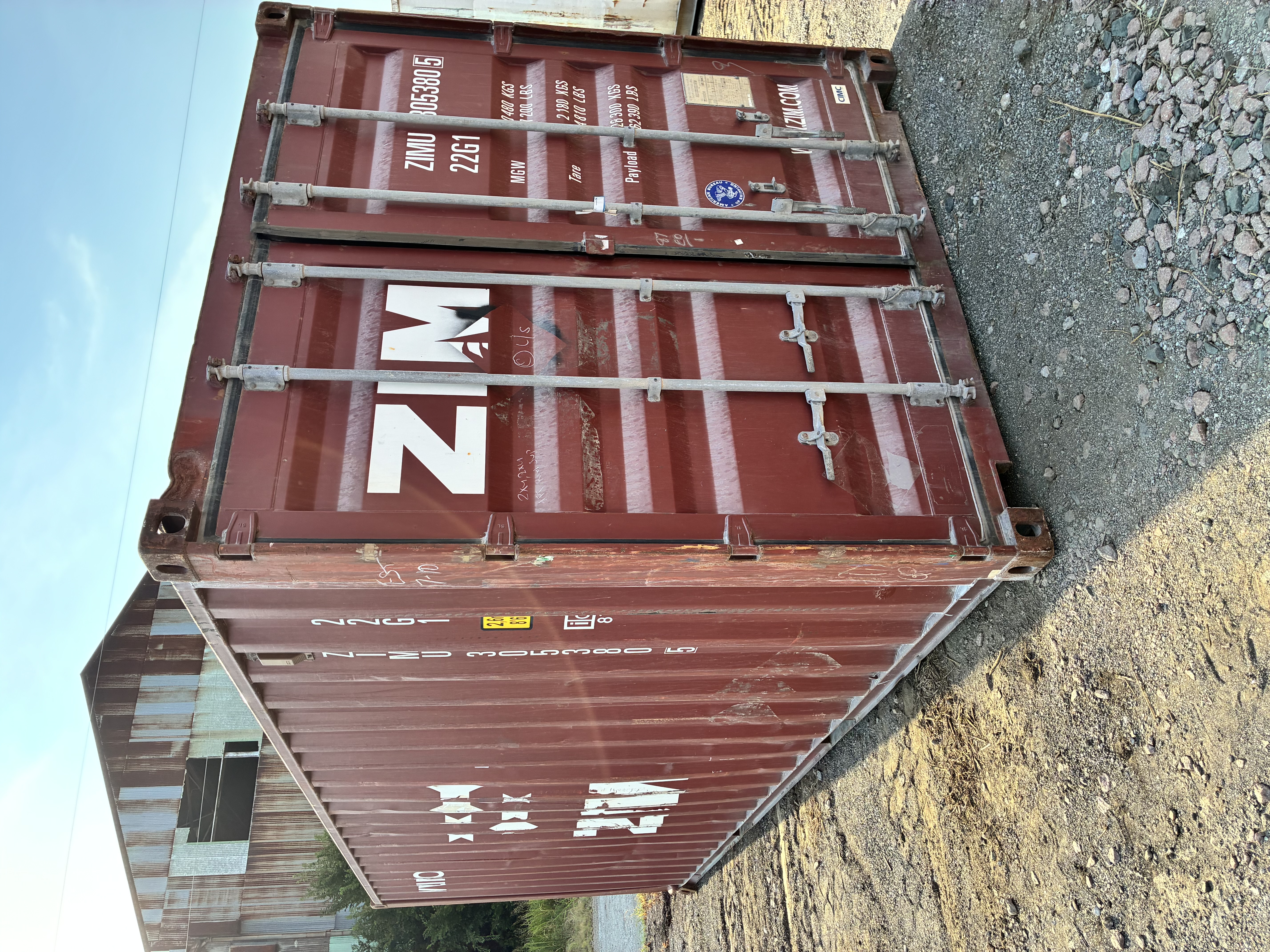 Front corner view of the product