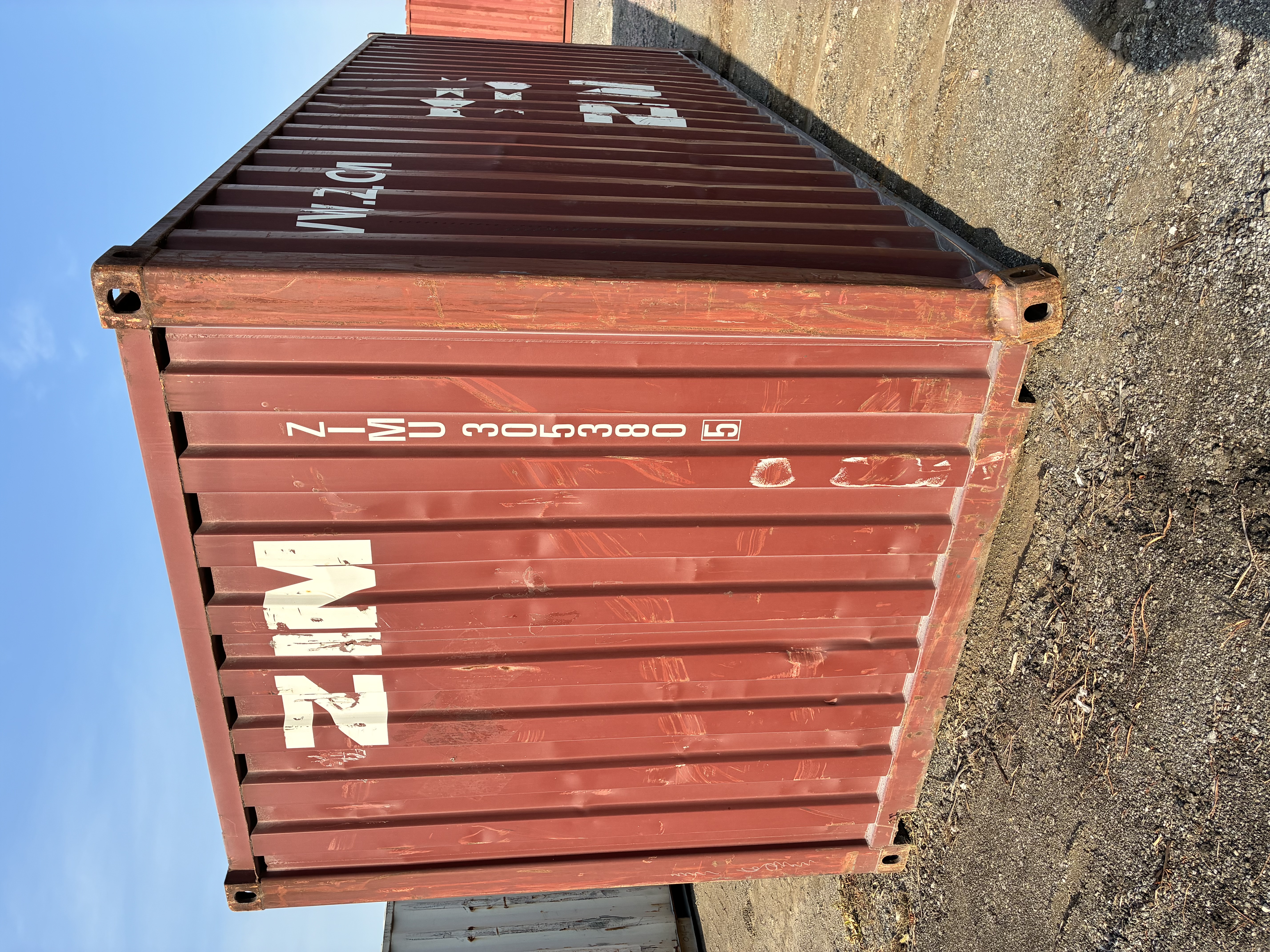 Rear corner view of the product