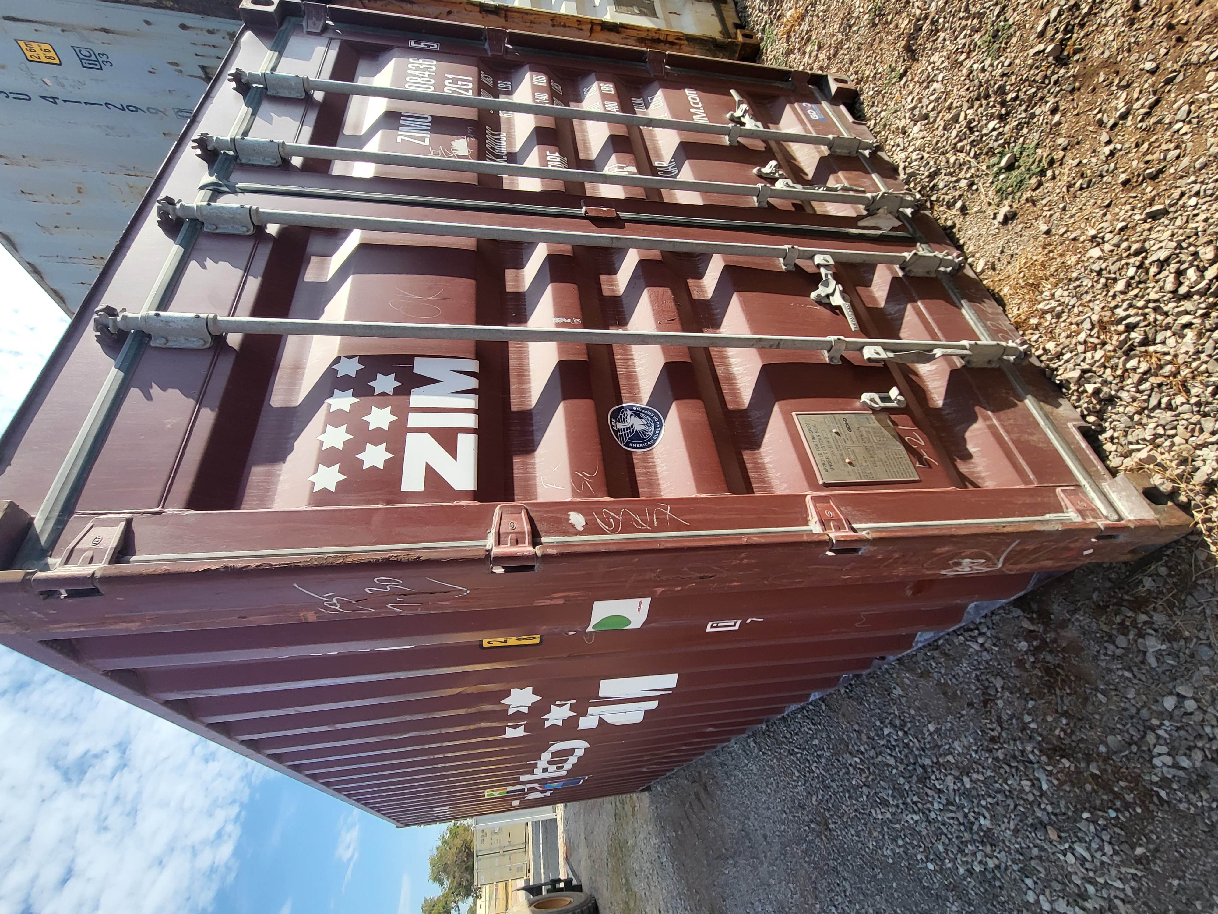 Front corner view of the product