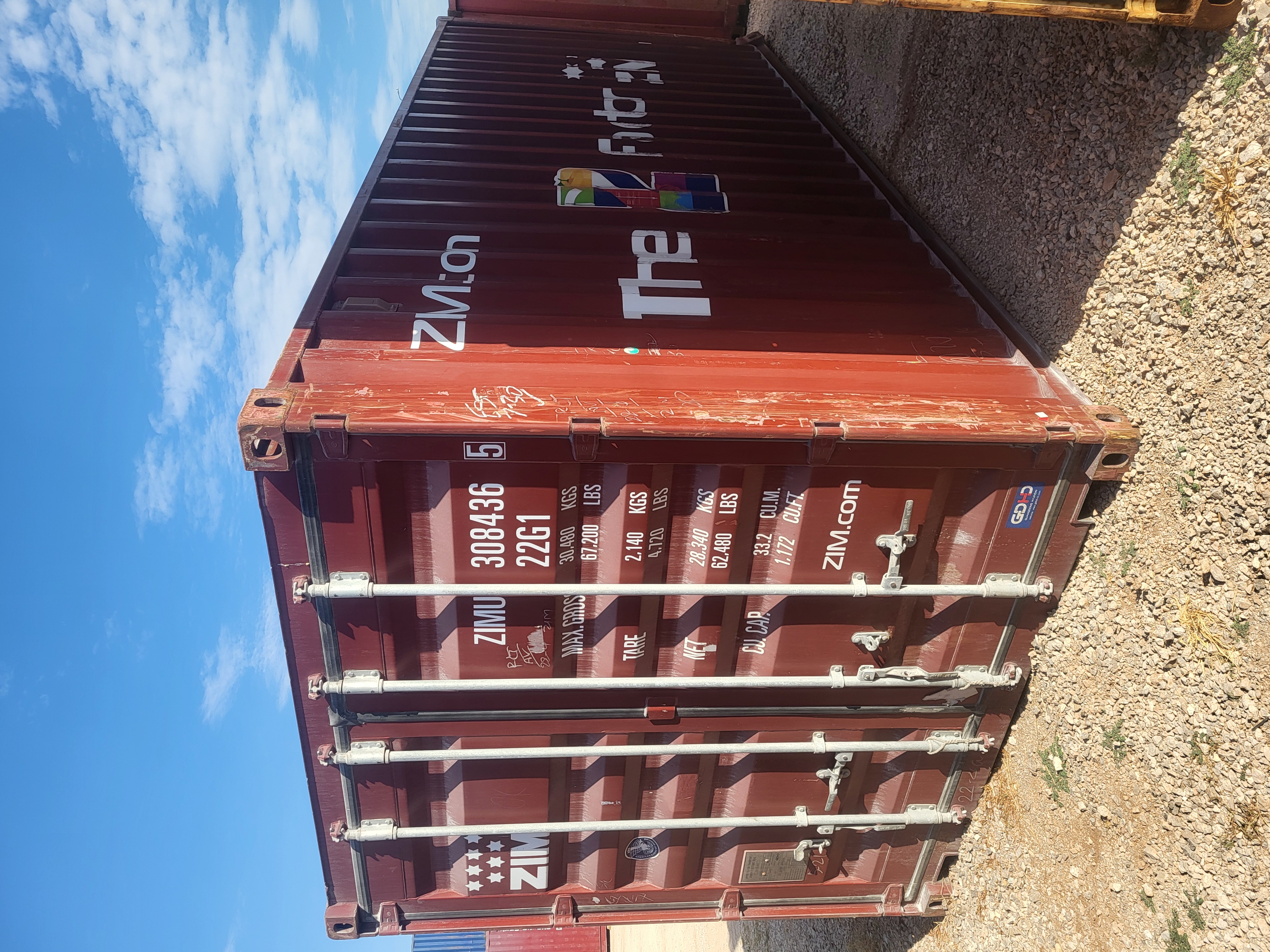 Front view of the product