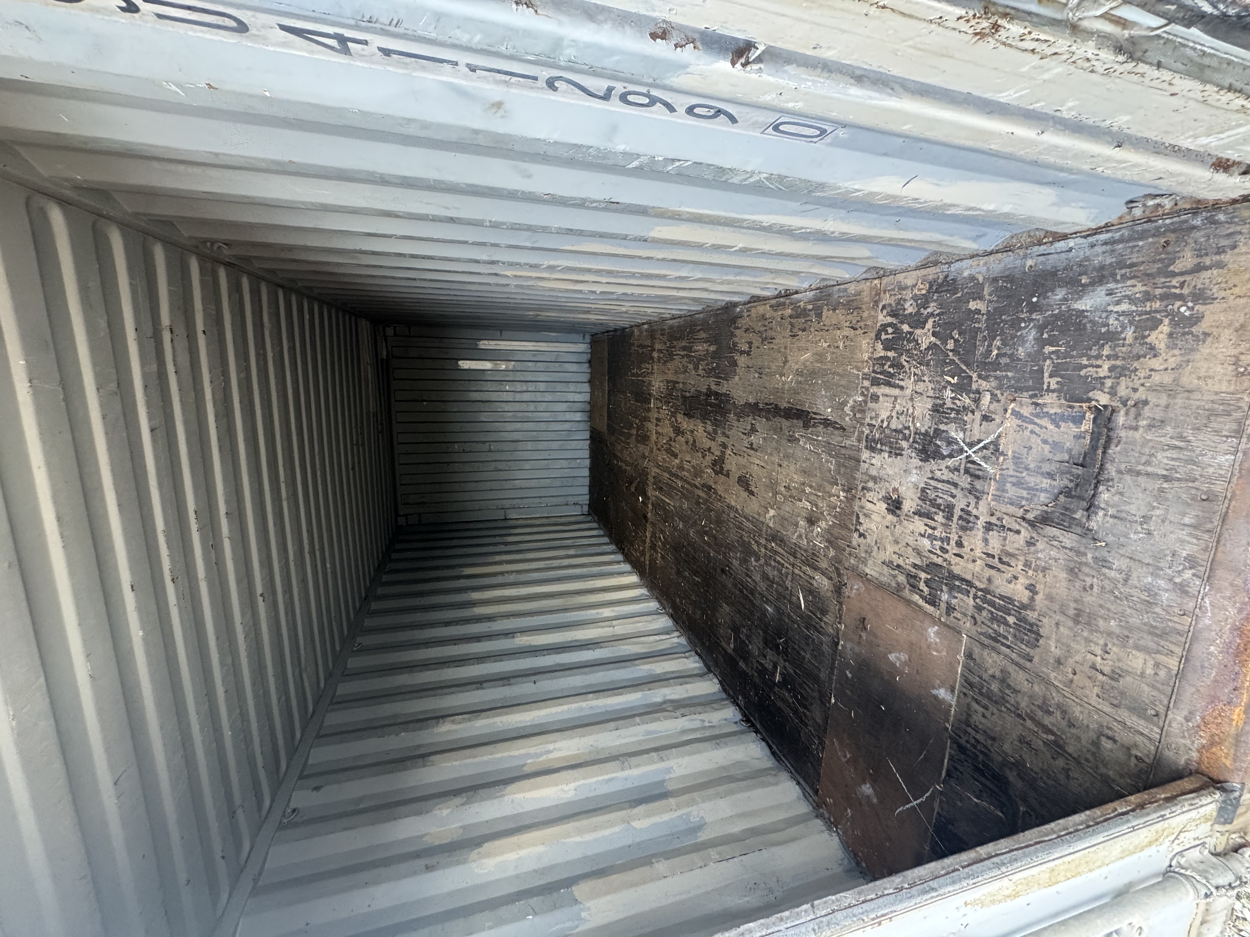 Rear corner view of the product