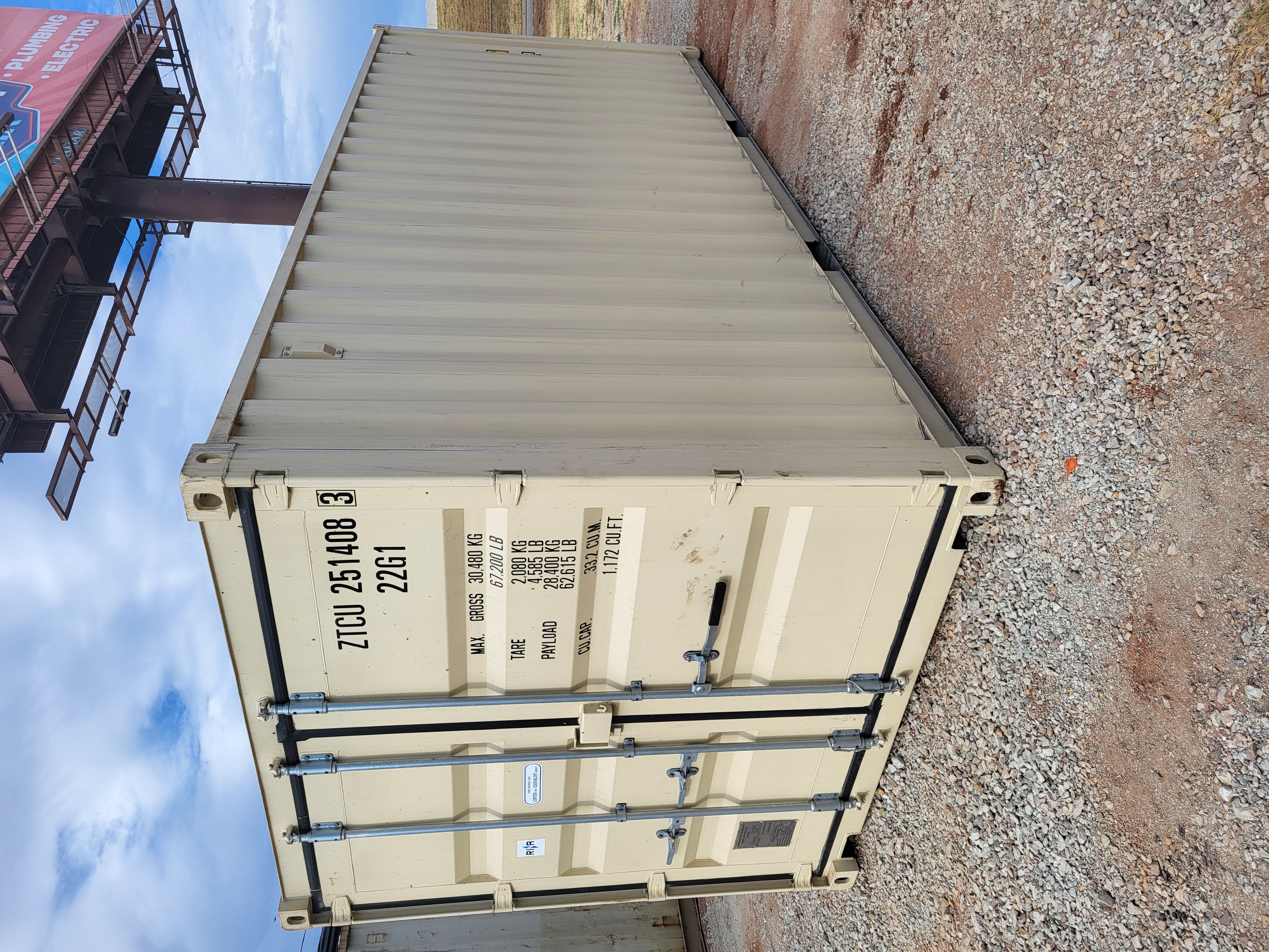 Front view of the product