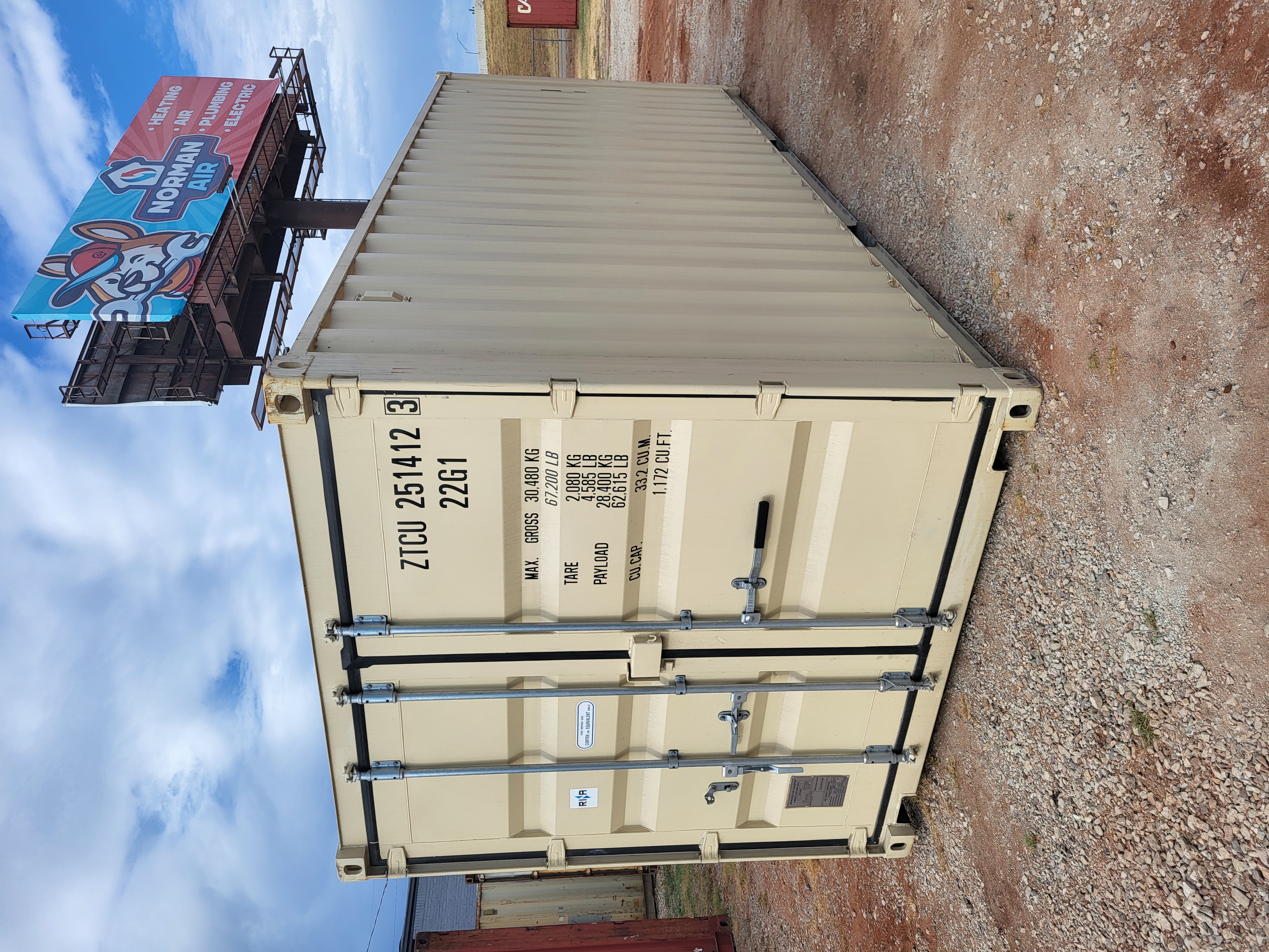 Front view of the product